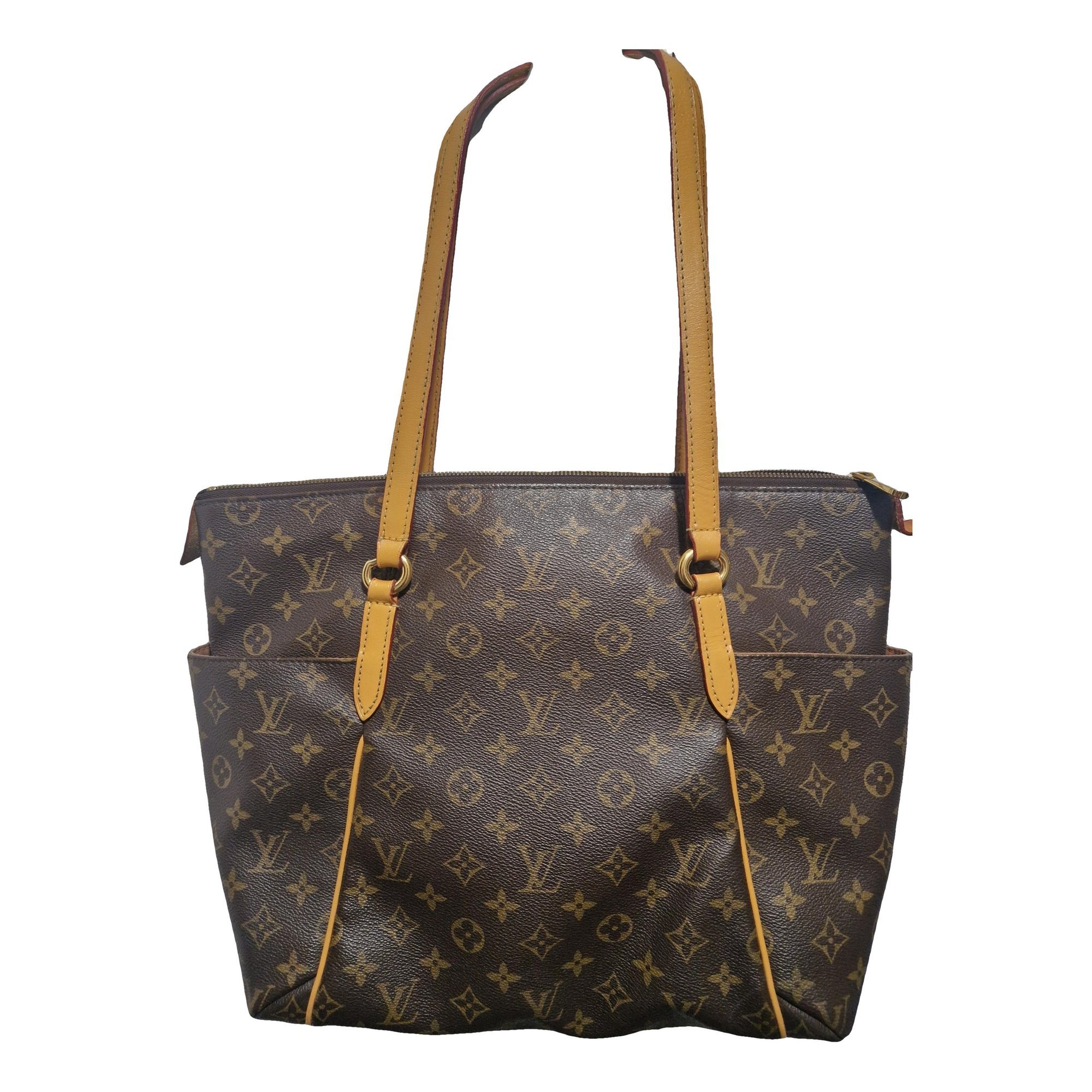 Totally leather handbag