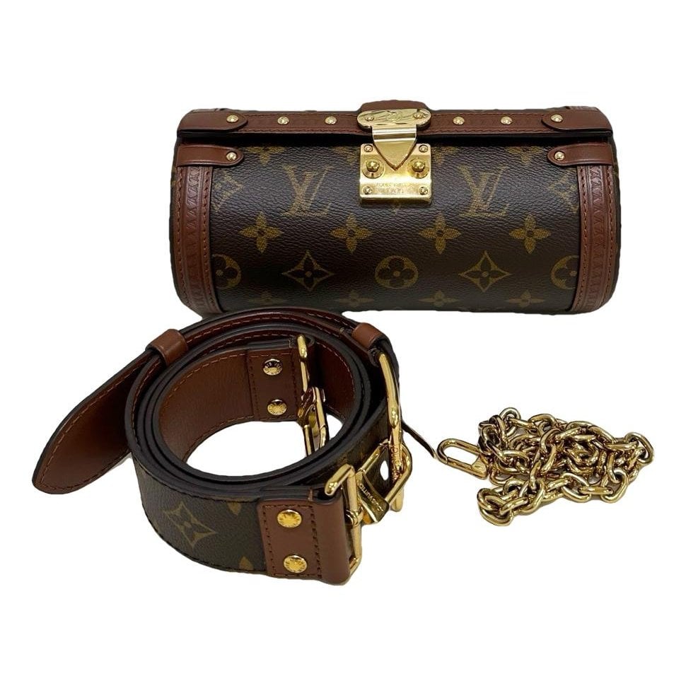 Papillon Trunk leather handbag