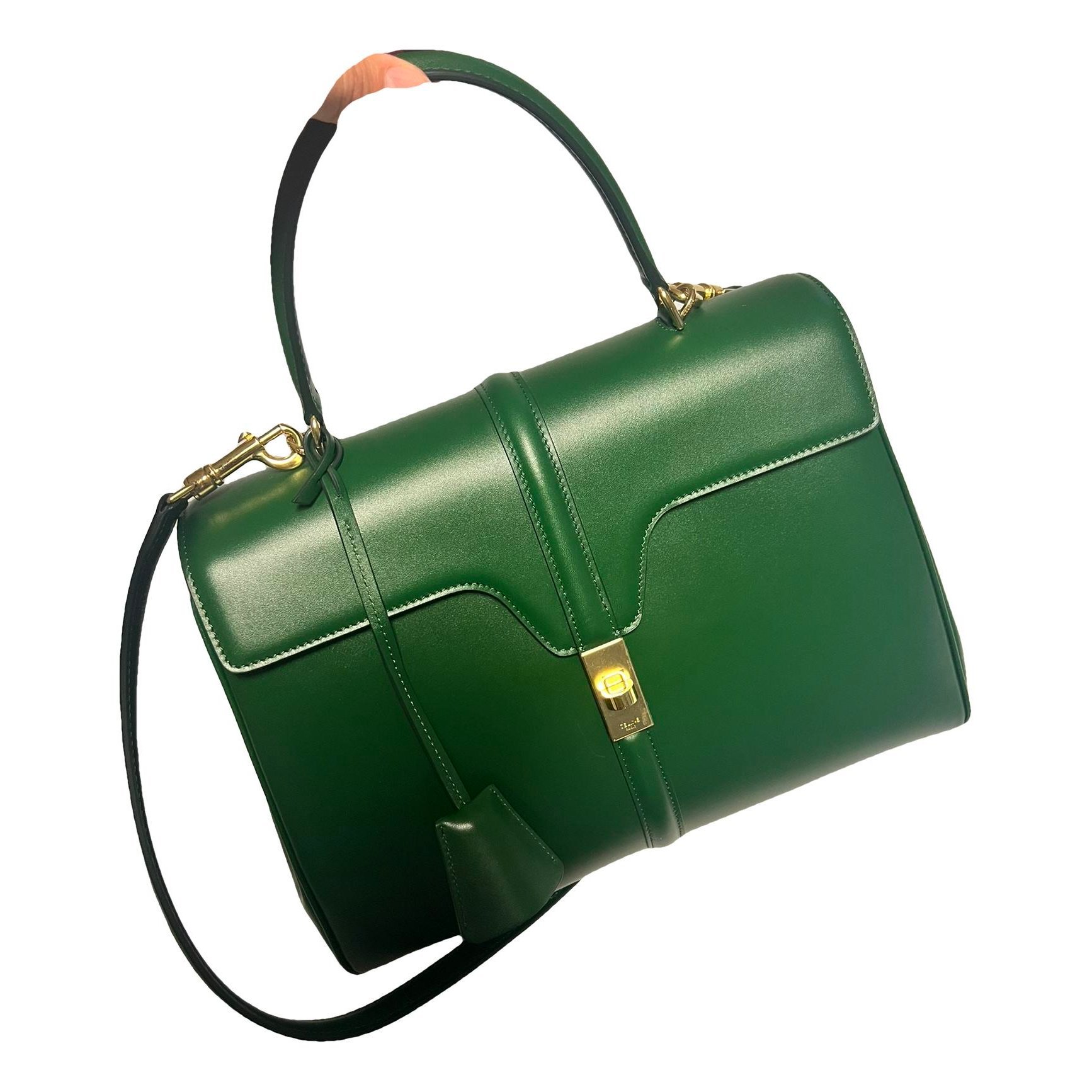 Sac 16 leather crossbody bag