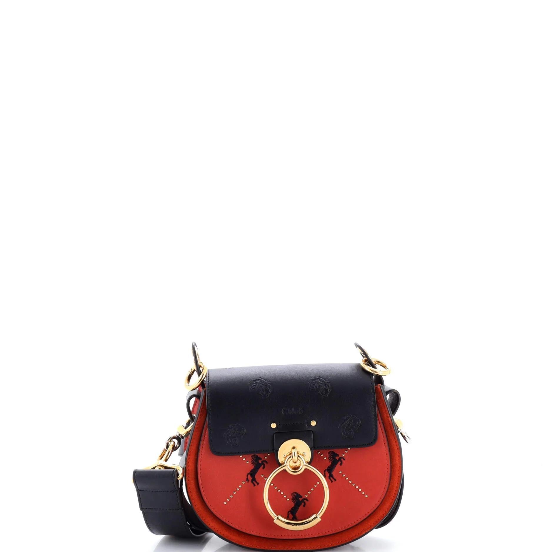 Leather crossbody bag