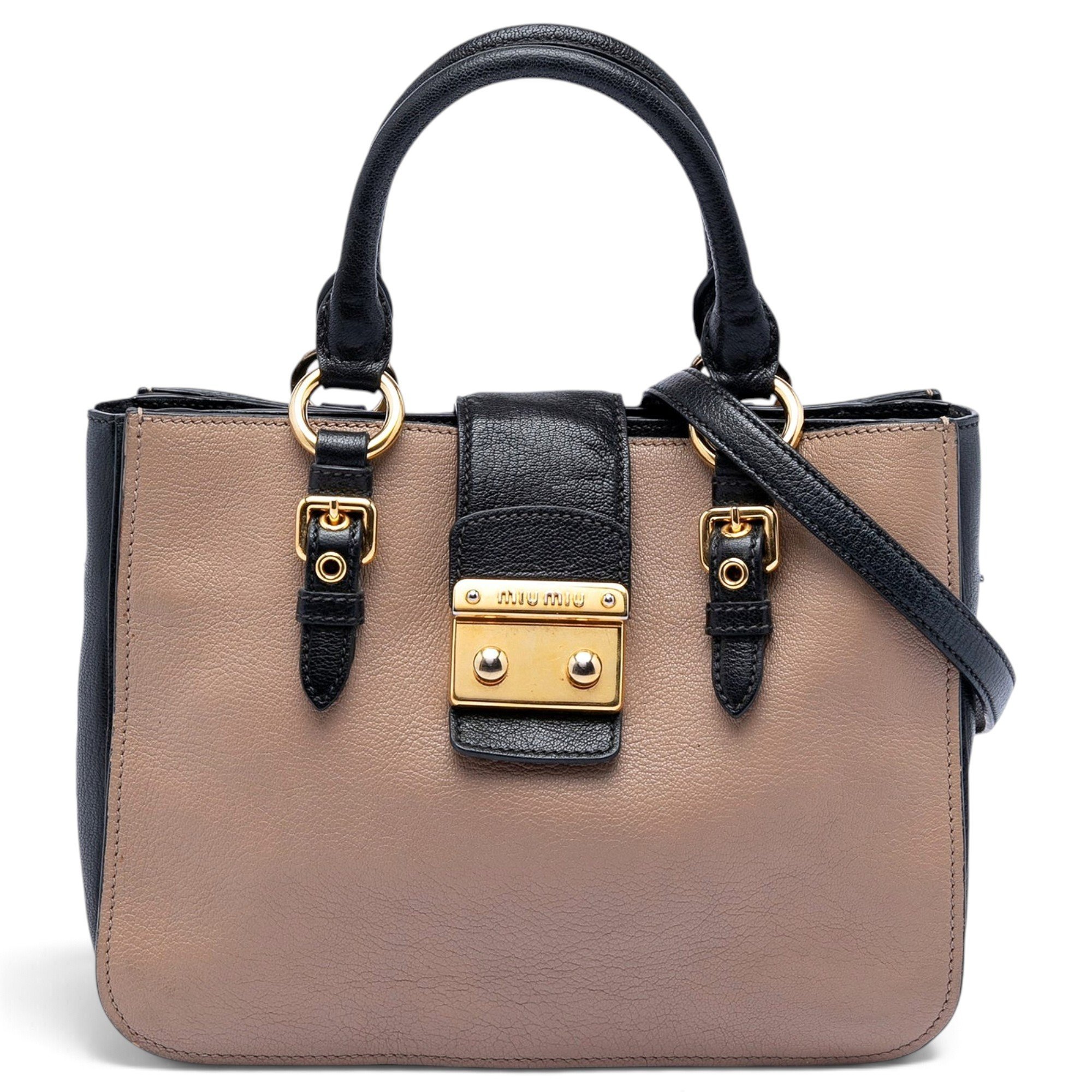 Madras leather clutch bag