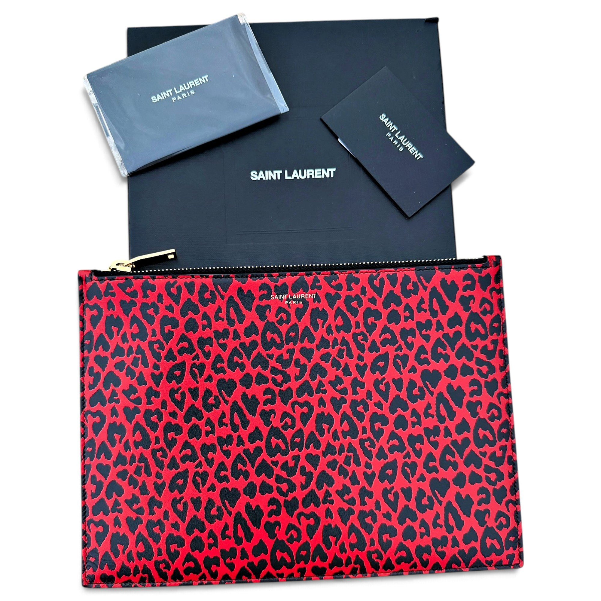 Saint Laurent Leather clutch bag