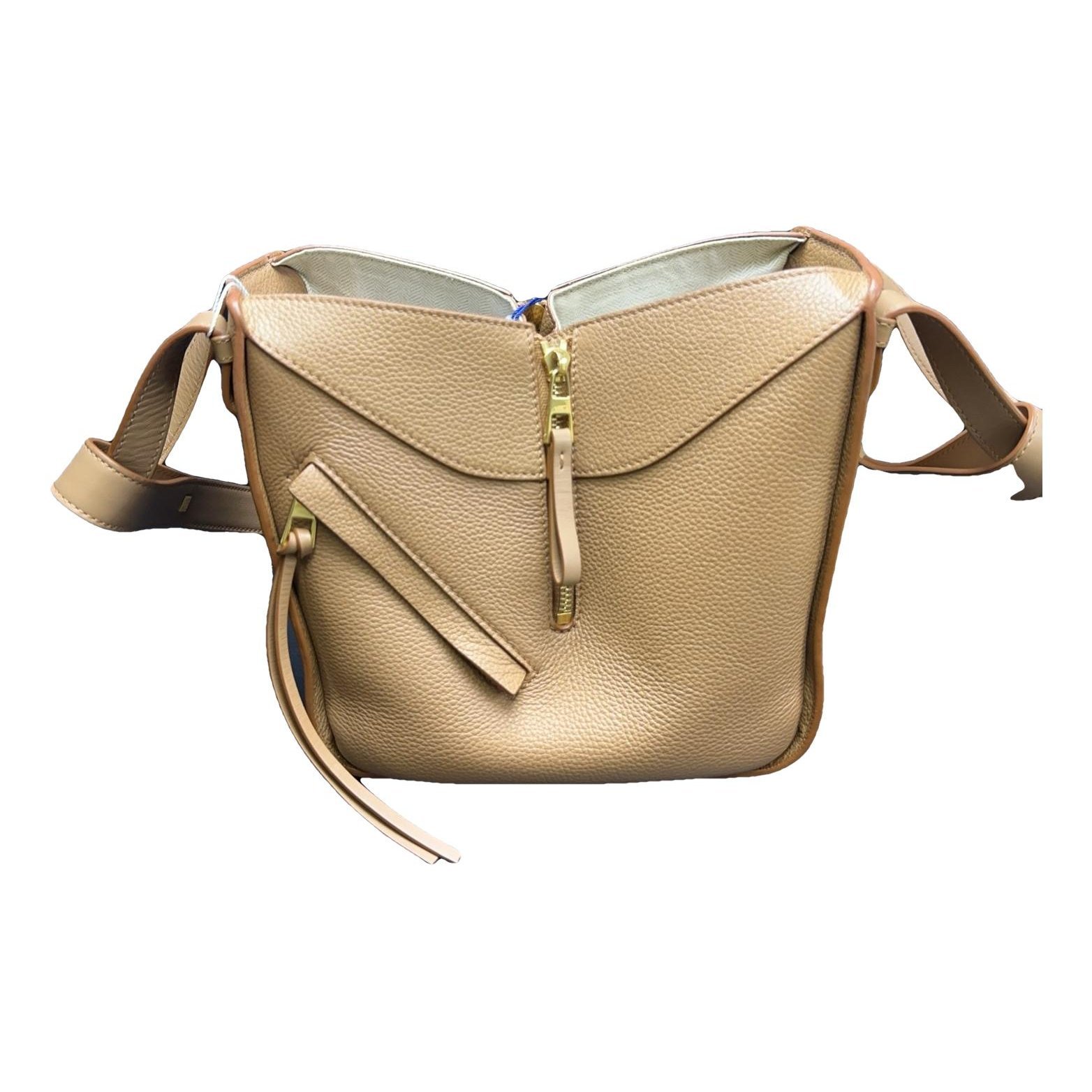 Hammock leather handbag