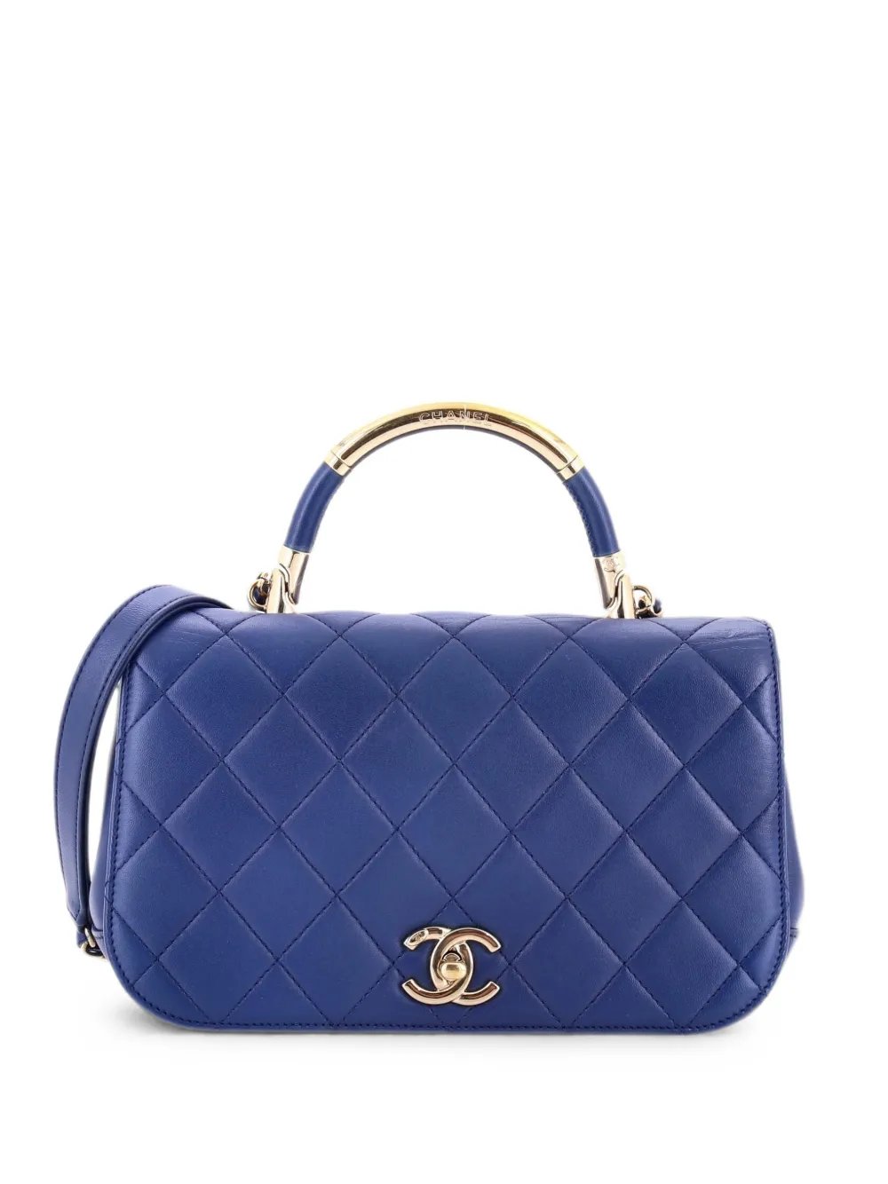 Carry Chic Flap Bag Quilted Lambskin Medium shoulder bag