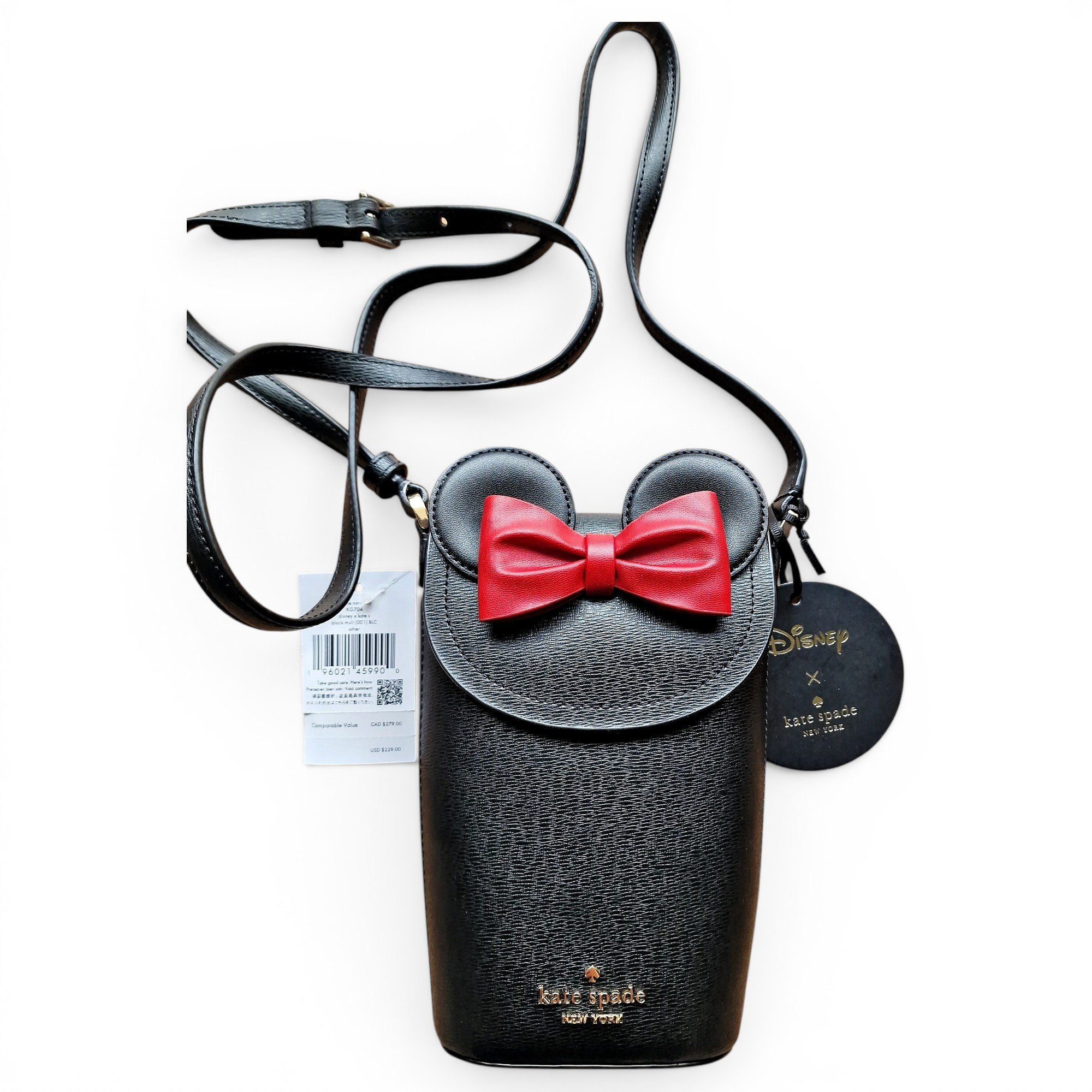 Leather crossbody bag