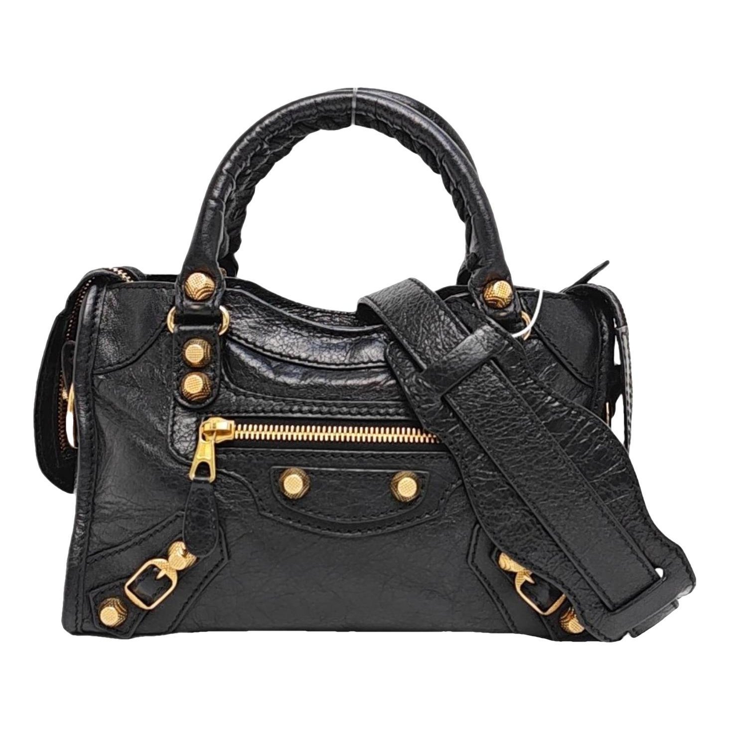 Leather handbag