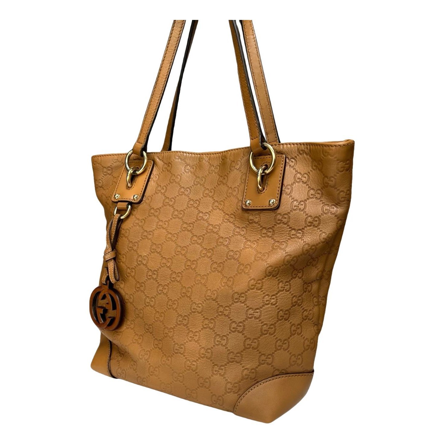 Leather tote