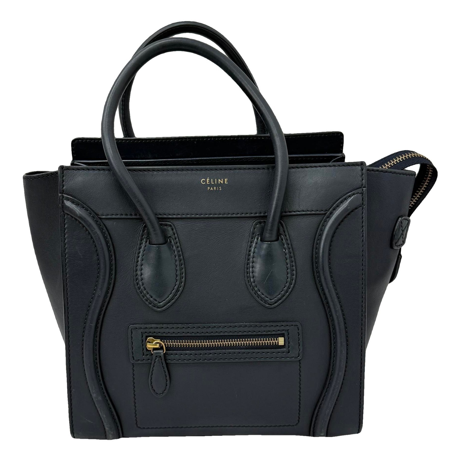 Luggage leather handbag