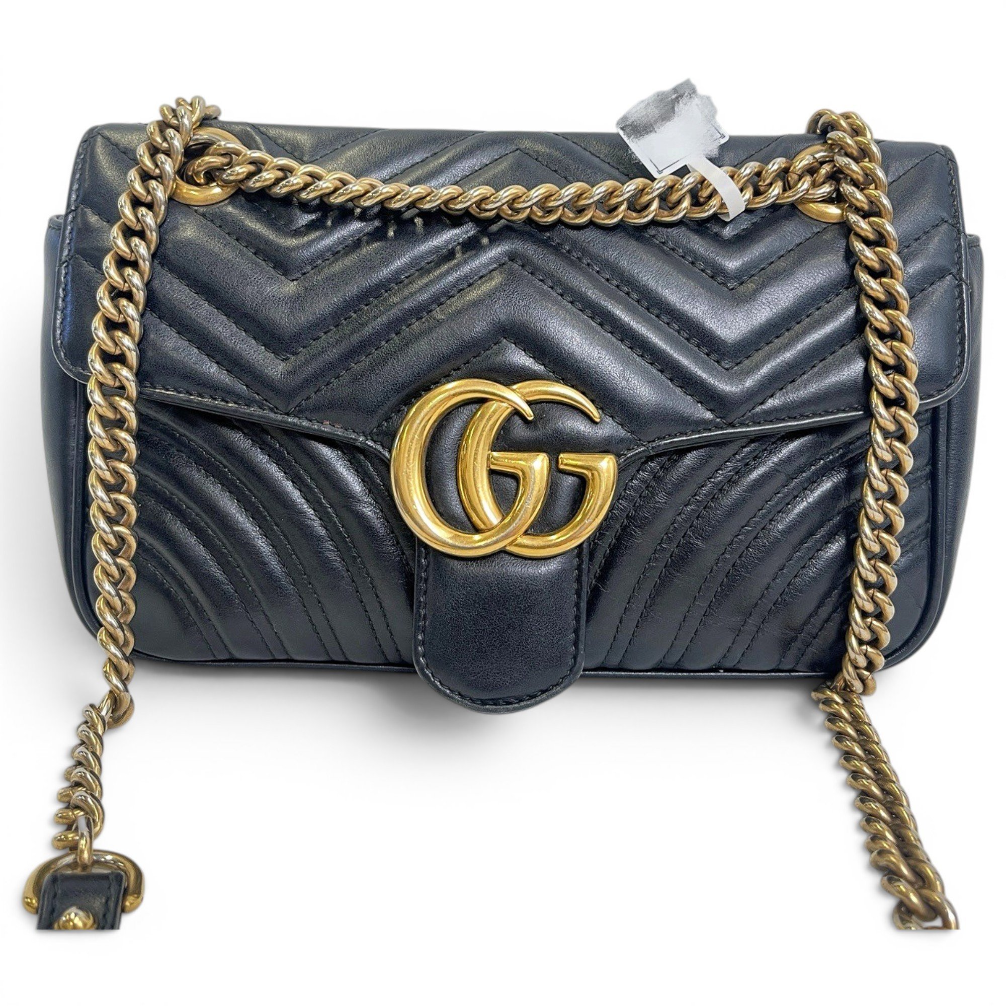 GG Marmont Flap leather handbag