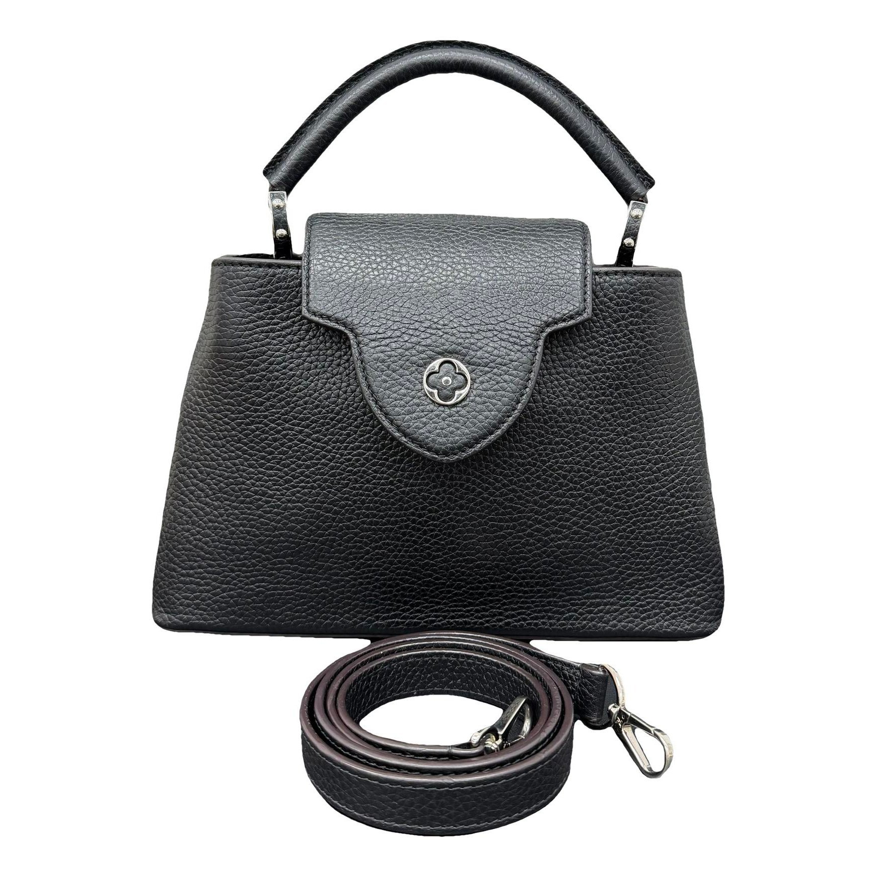 Capucines leather handbag