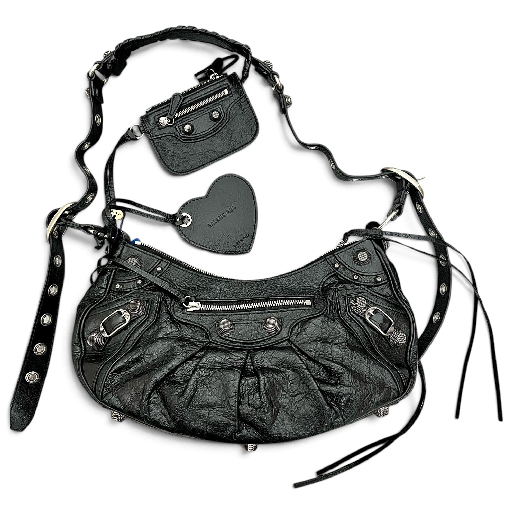 Le Cagole leather handbag