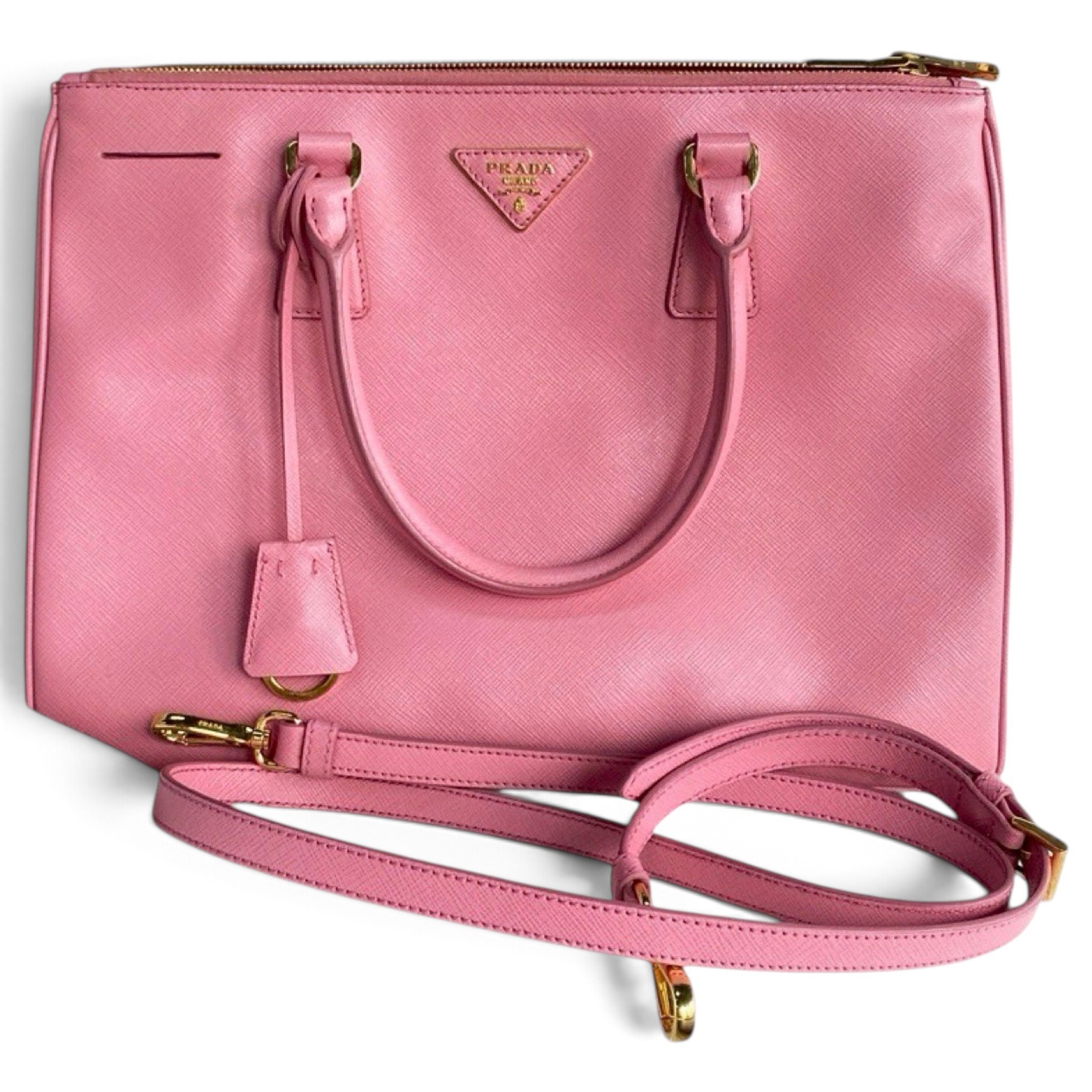 Galleria leather handbag