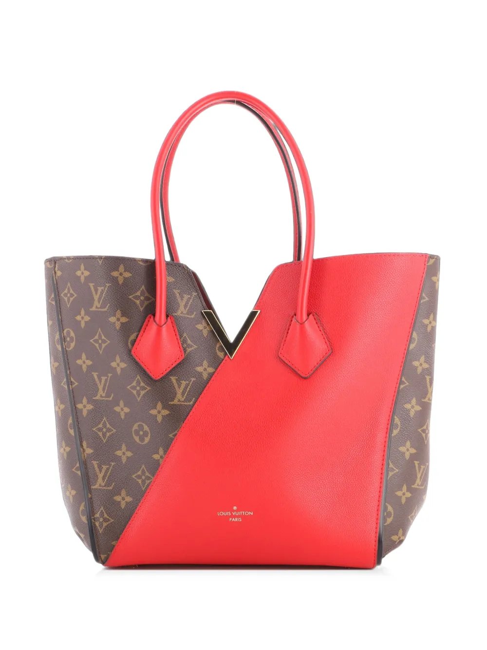 Kimono Handbag Monogram Canvas and Leather MM tote bag