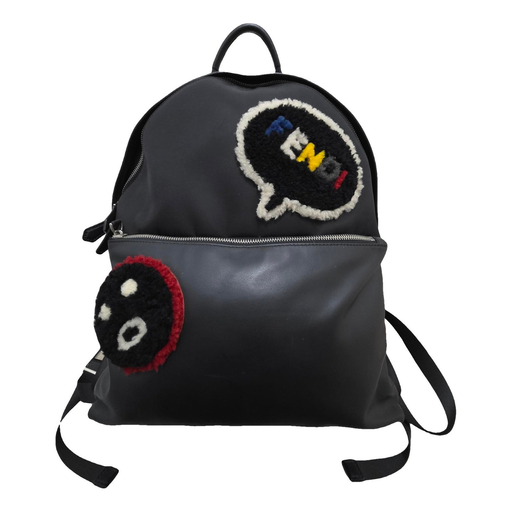 Leather backpack