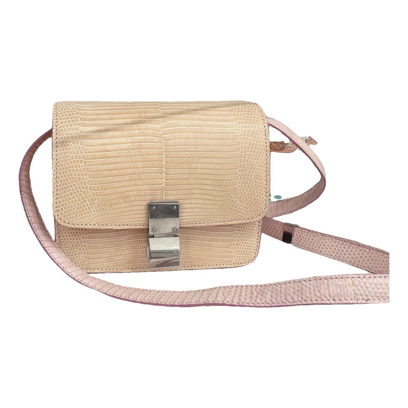 Classic leather crossbody bag
