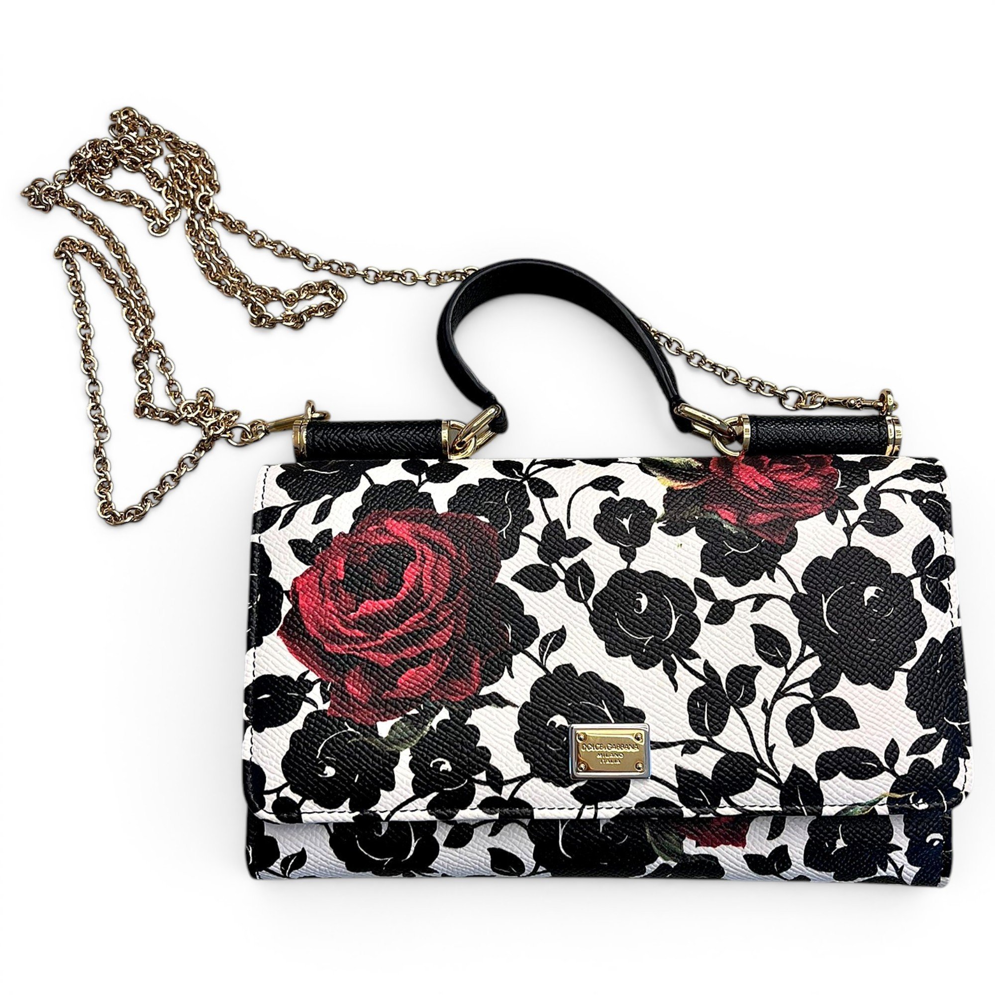 Sicily leather clutch bag