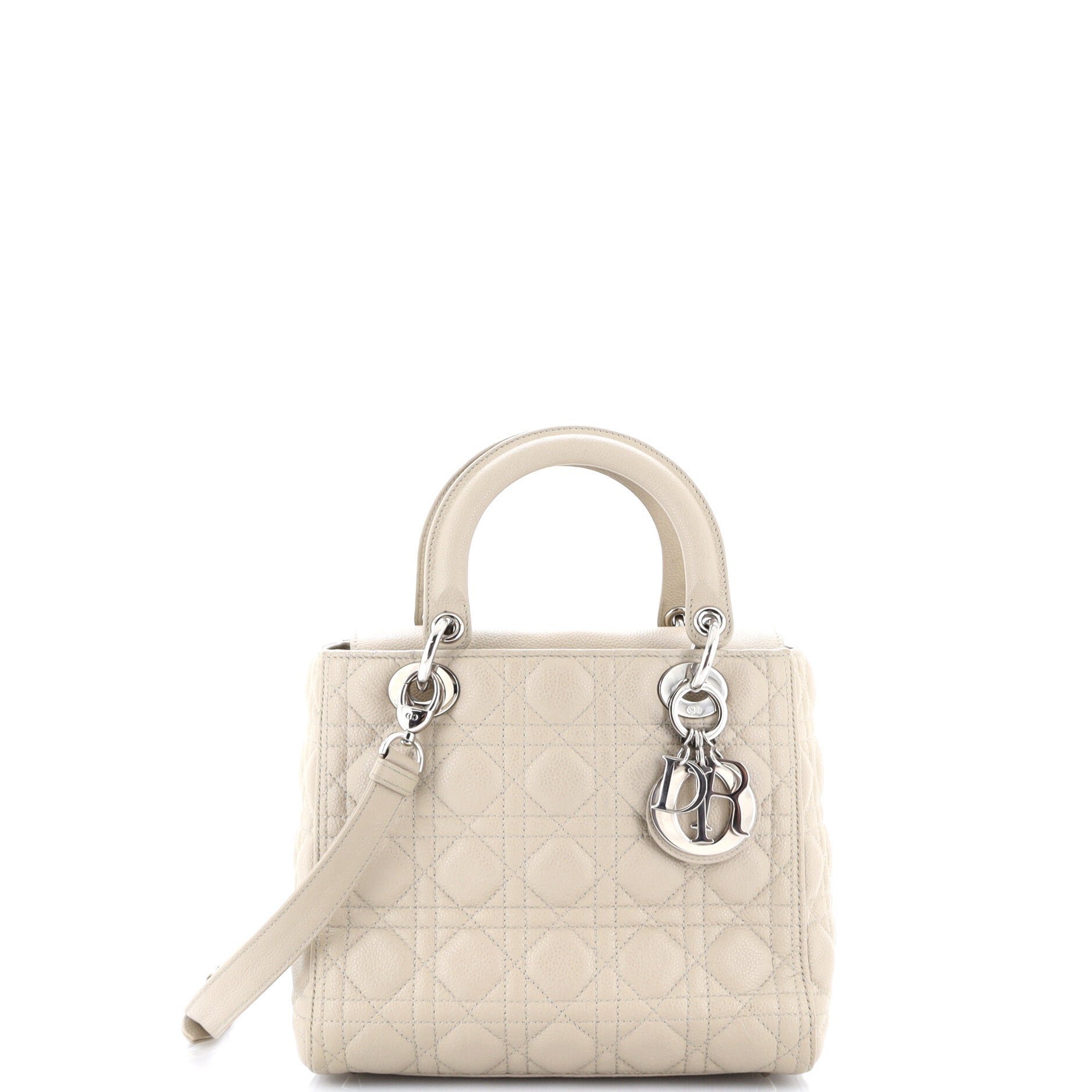 Lady Dior NM Bag Cannage Quilt Grained Lambskin Medium