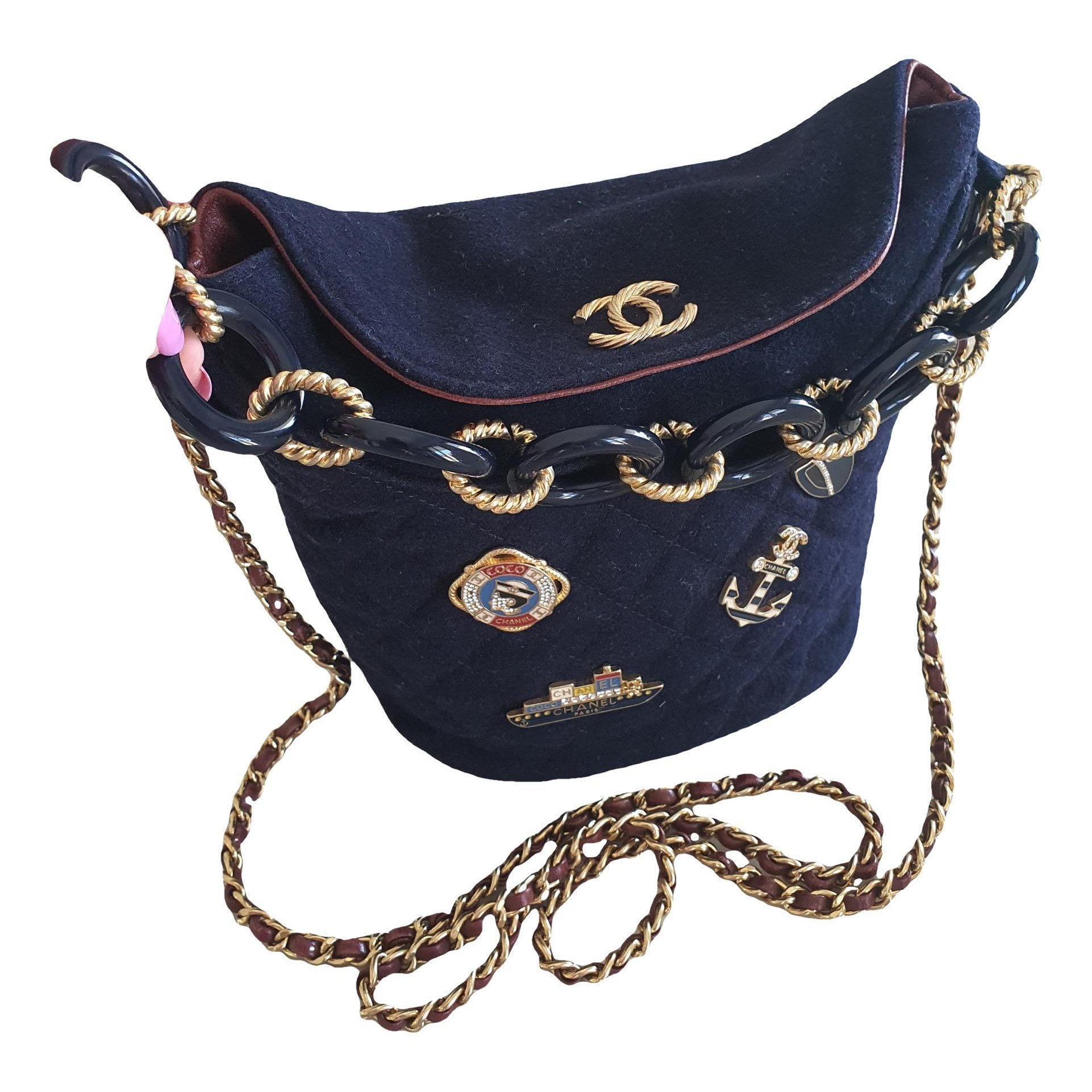 Tweed handbag