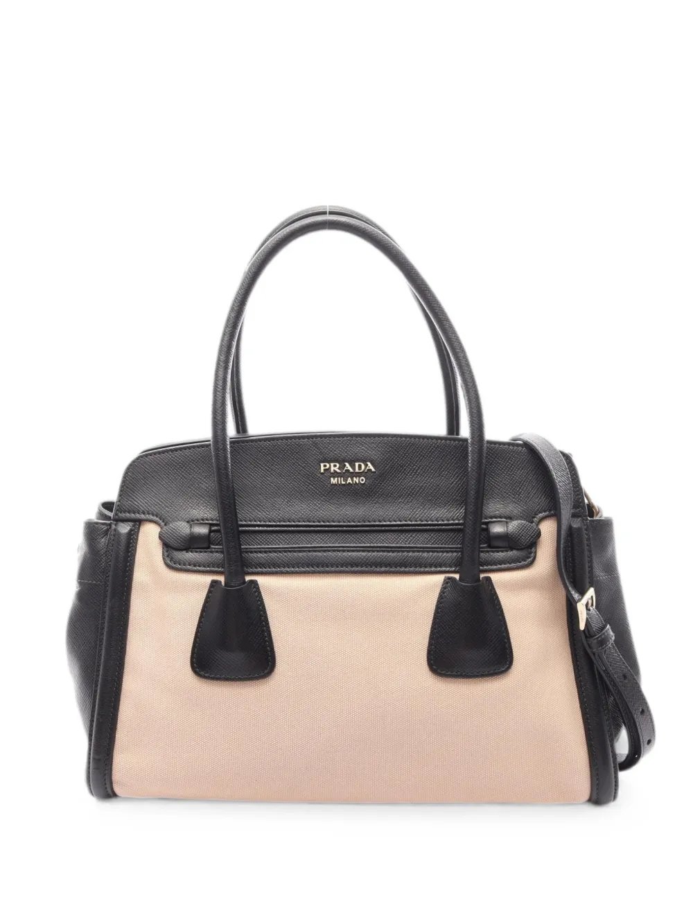 2000s Saffiano leather handbag