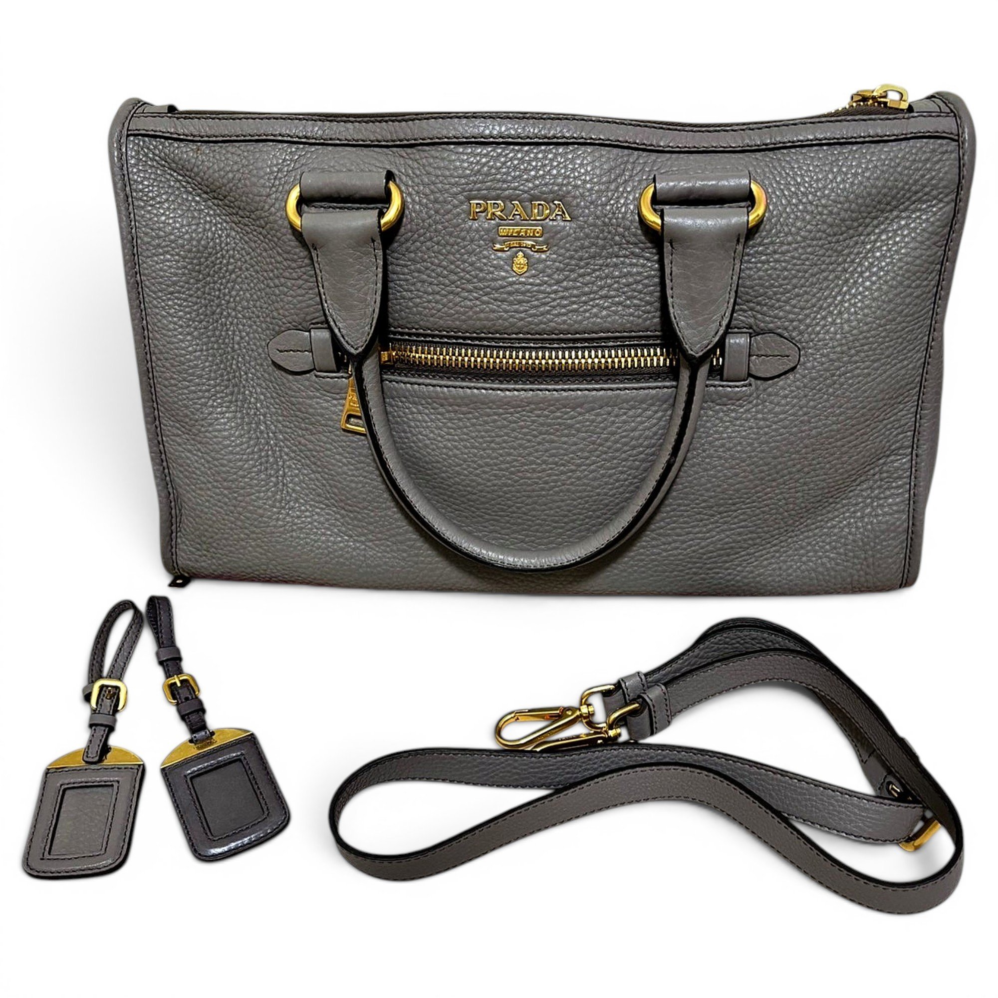Leather handbag