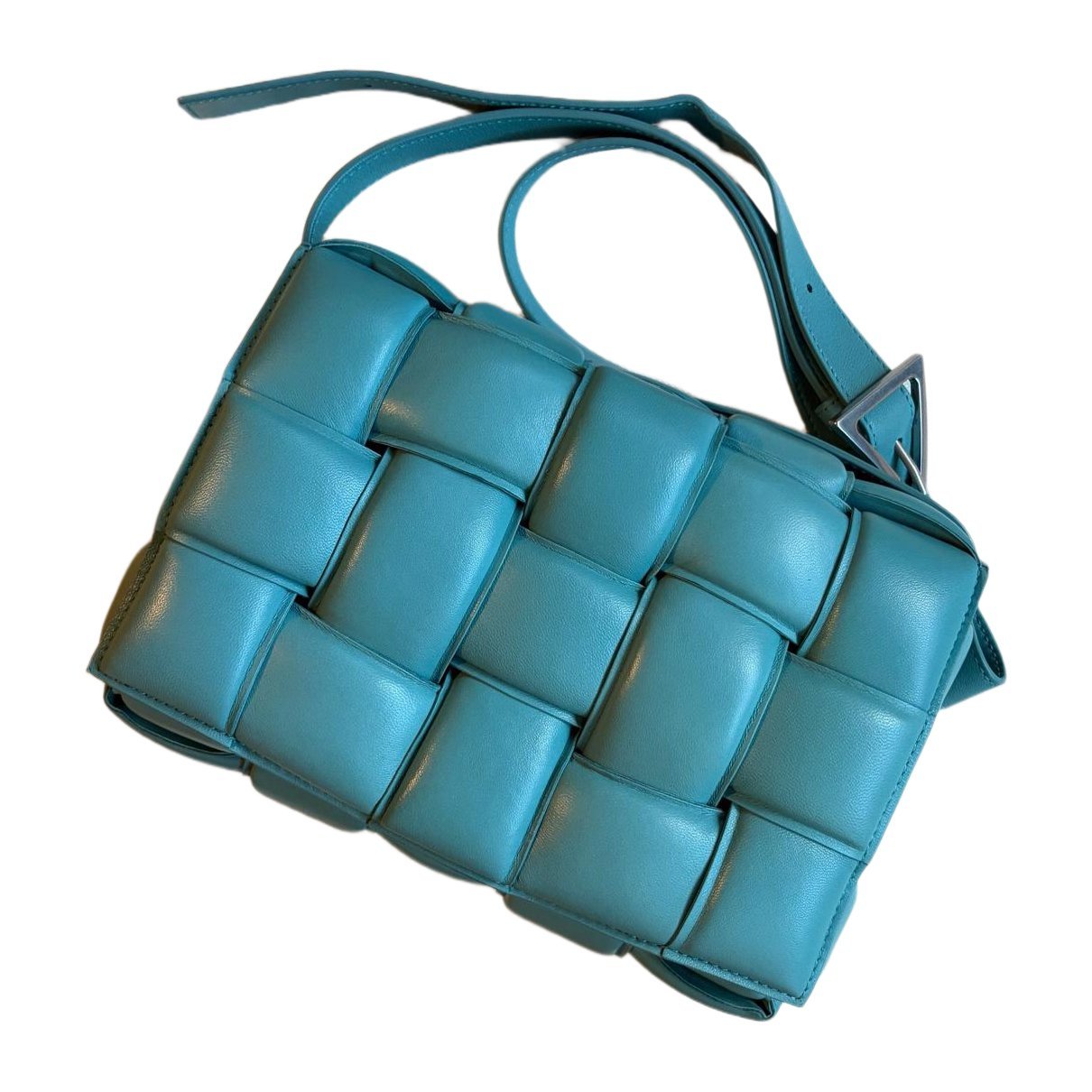 Cassette Padded leather handbag