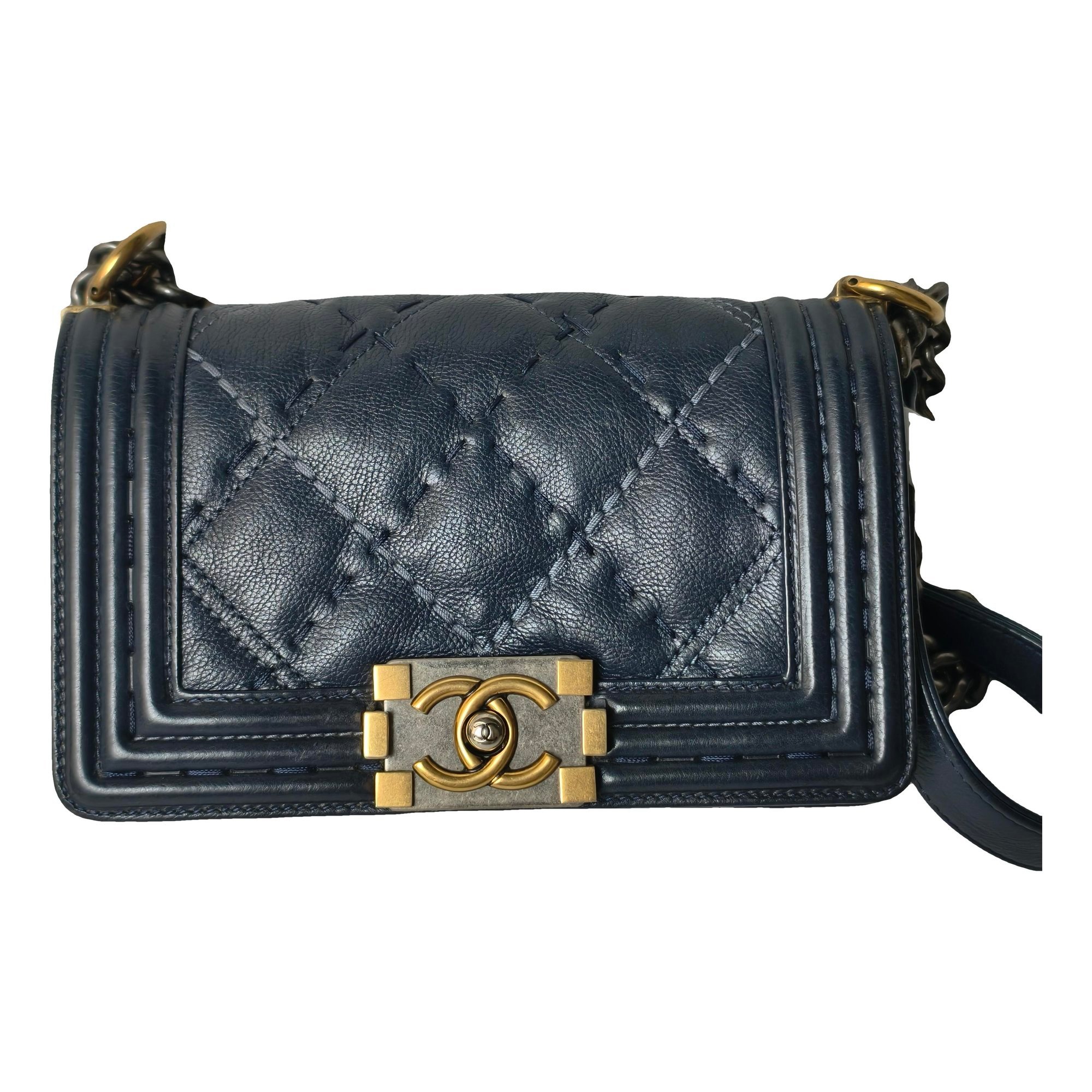Boy leather handbag