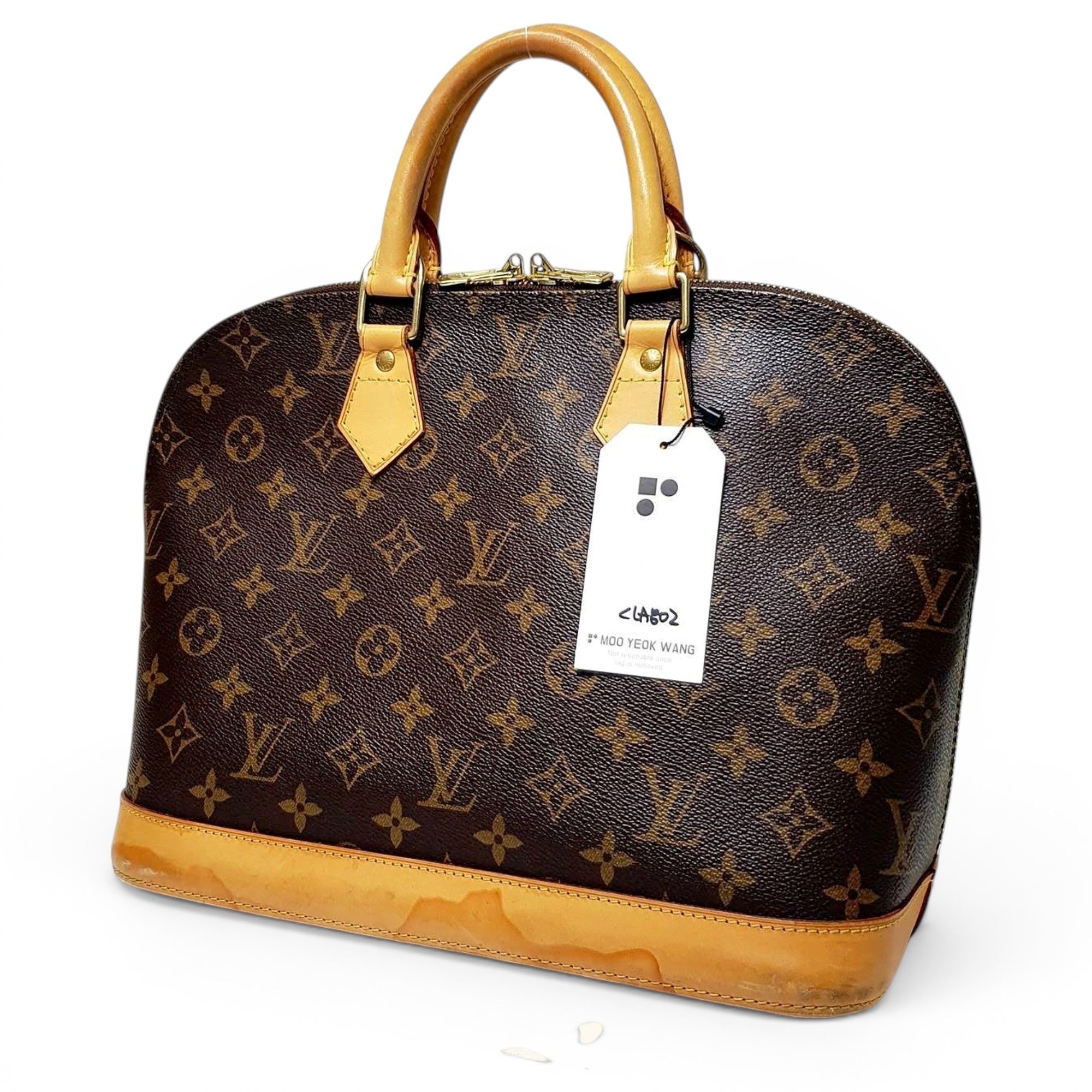Leather handbag