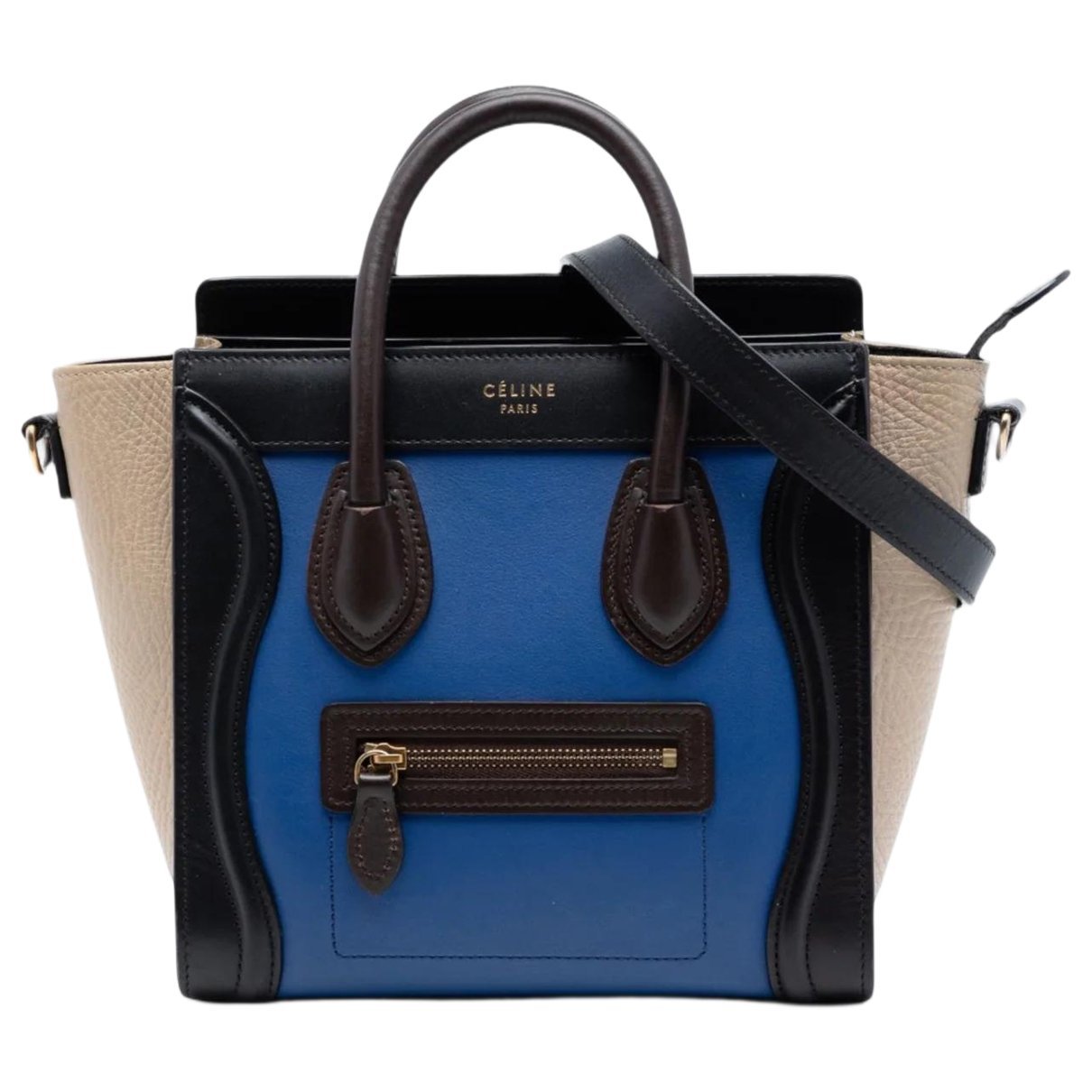 Luggage leather satchel