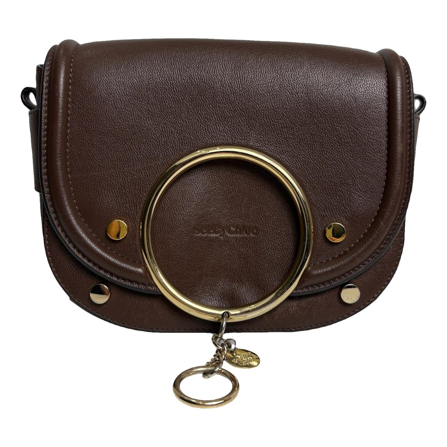 Leather crossbody bag
