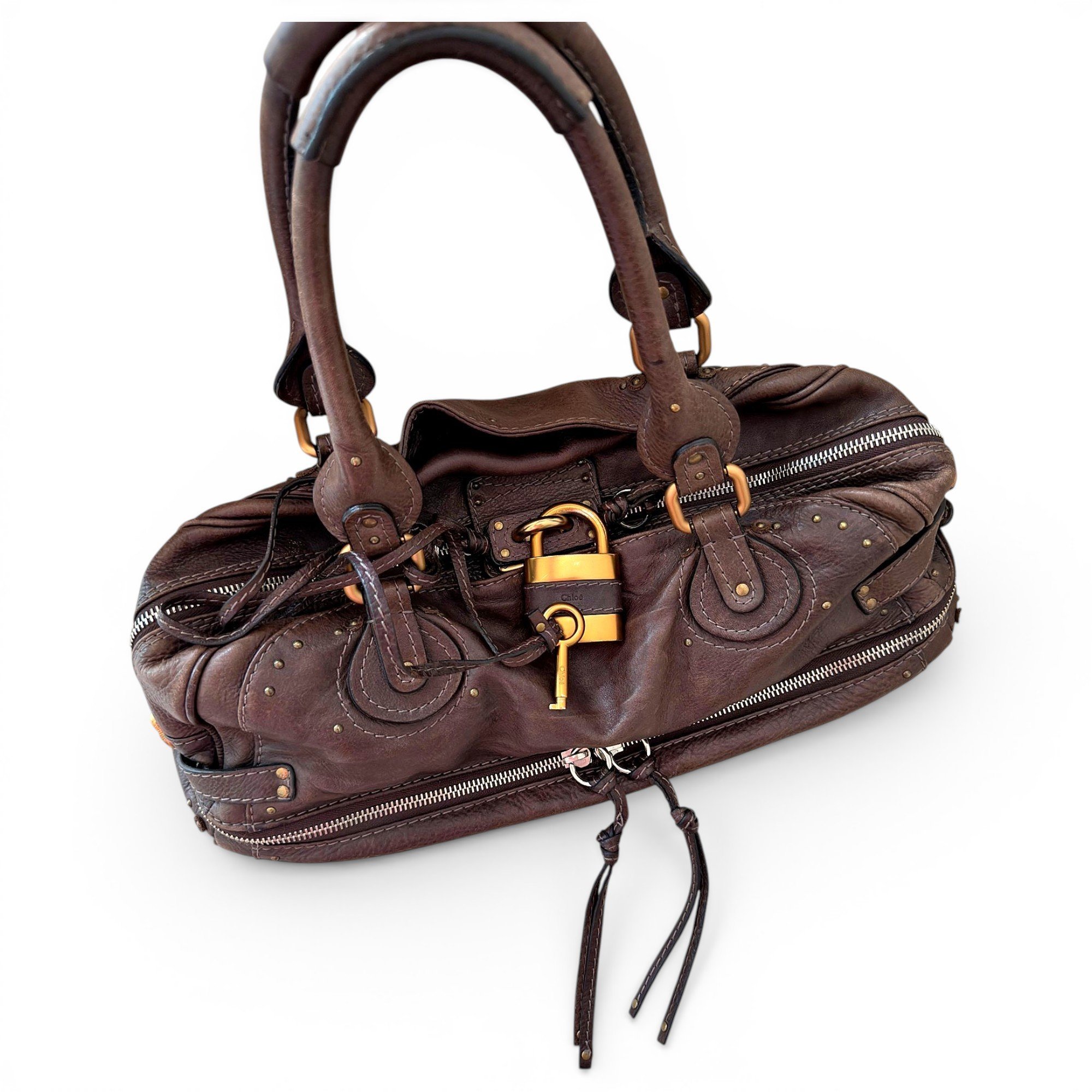 Paddington leather handbag