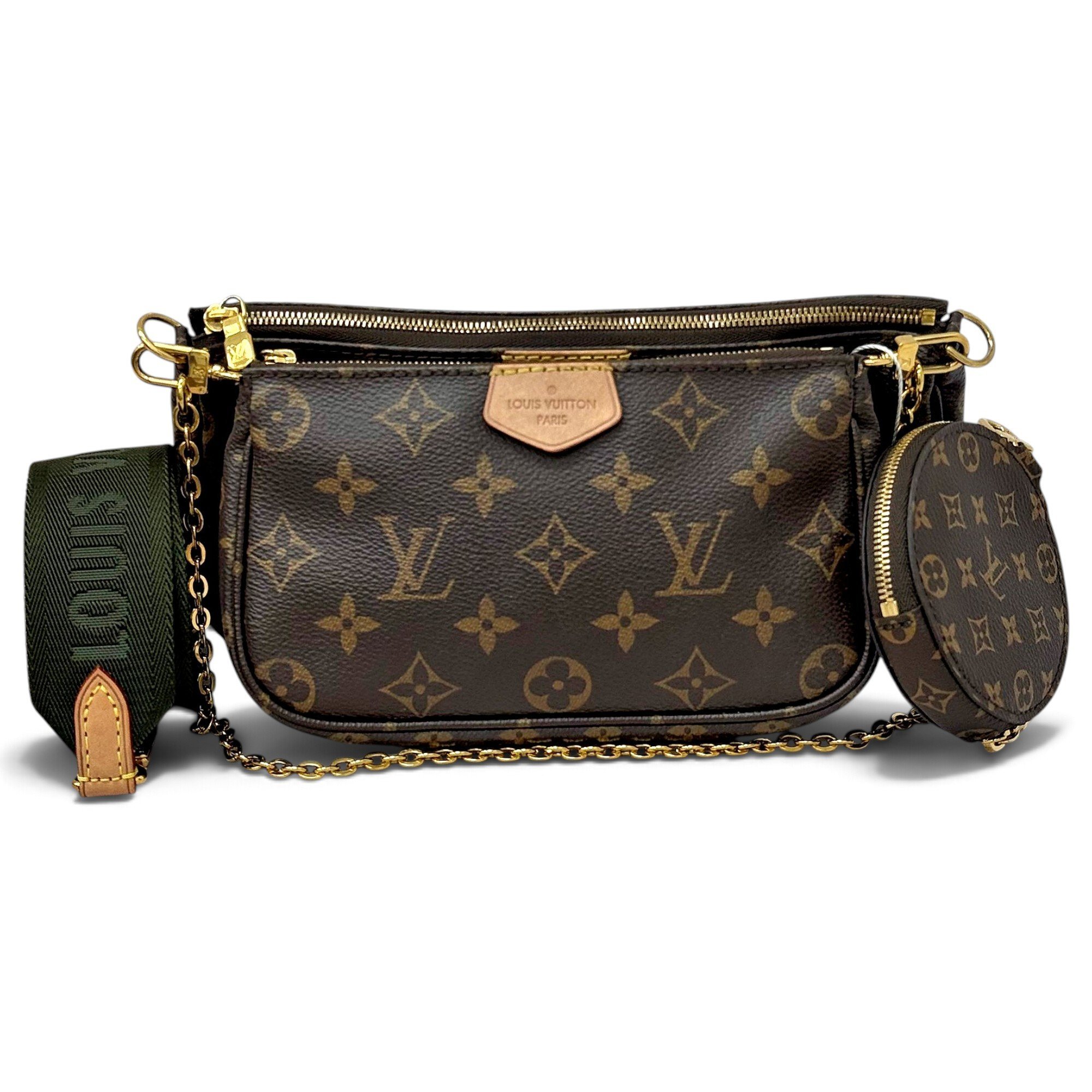 Multi Pochette Accessoires leather handbag