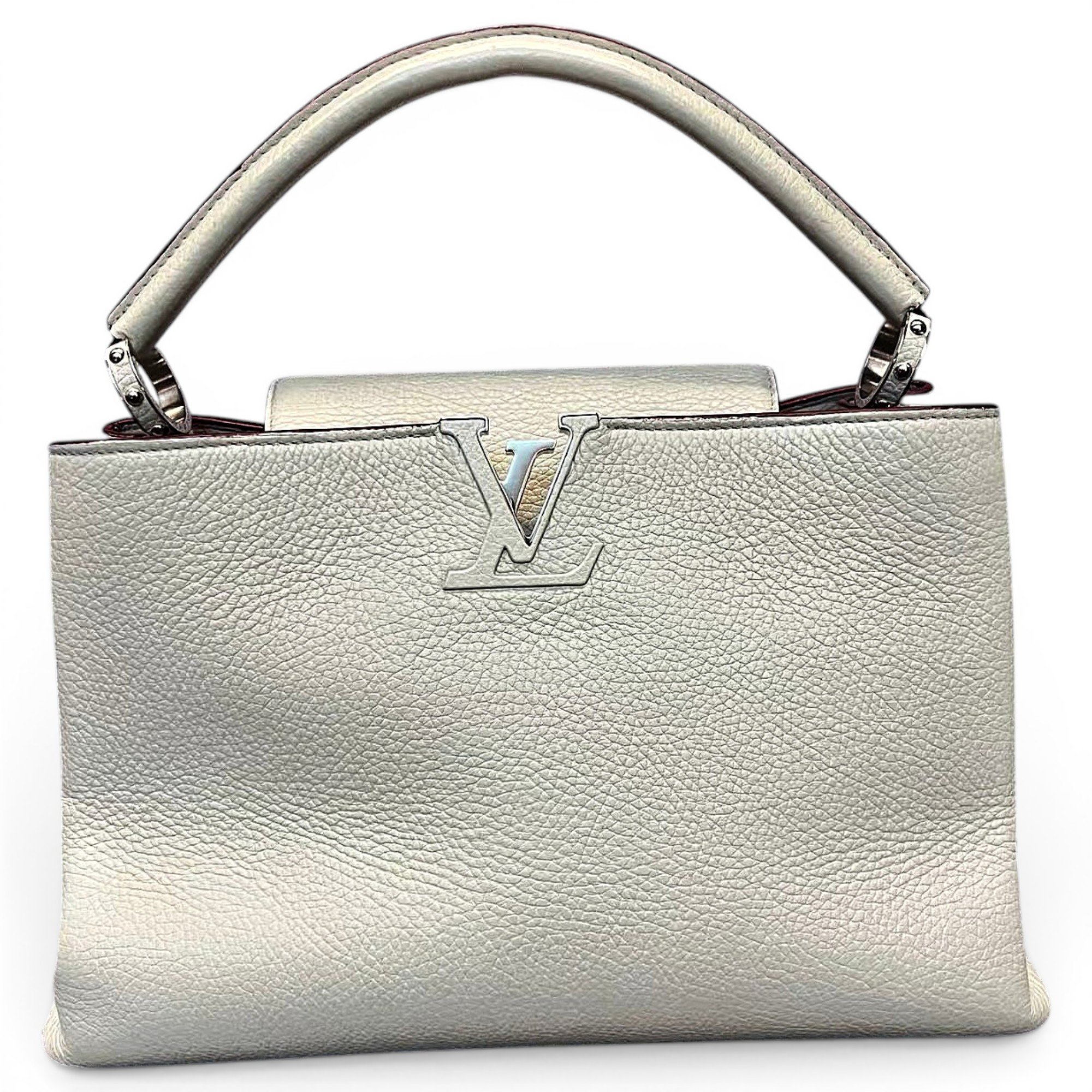 Capucines leather handbag
