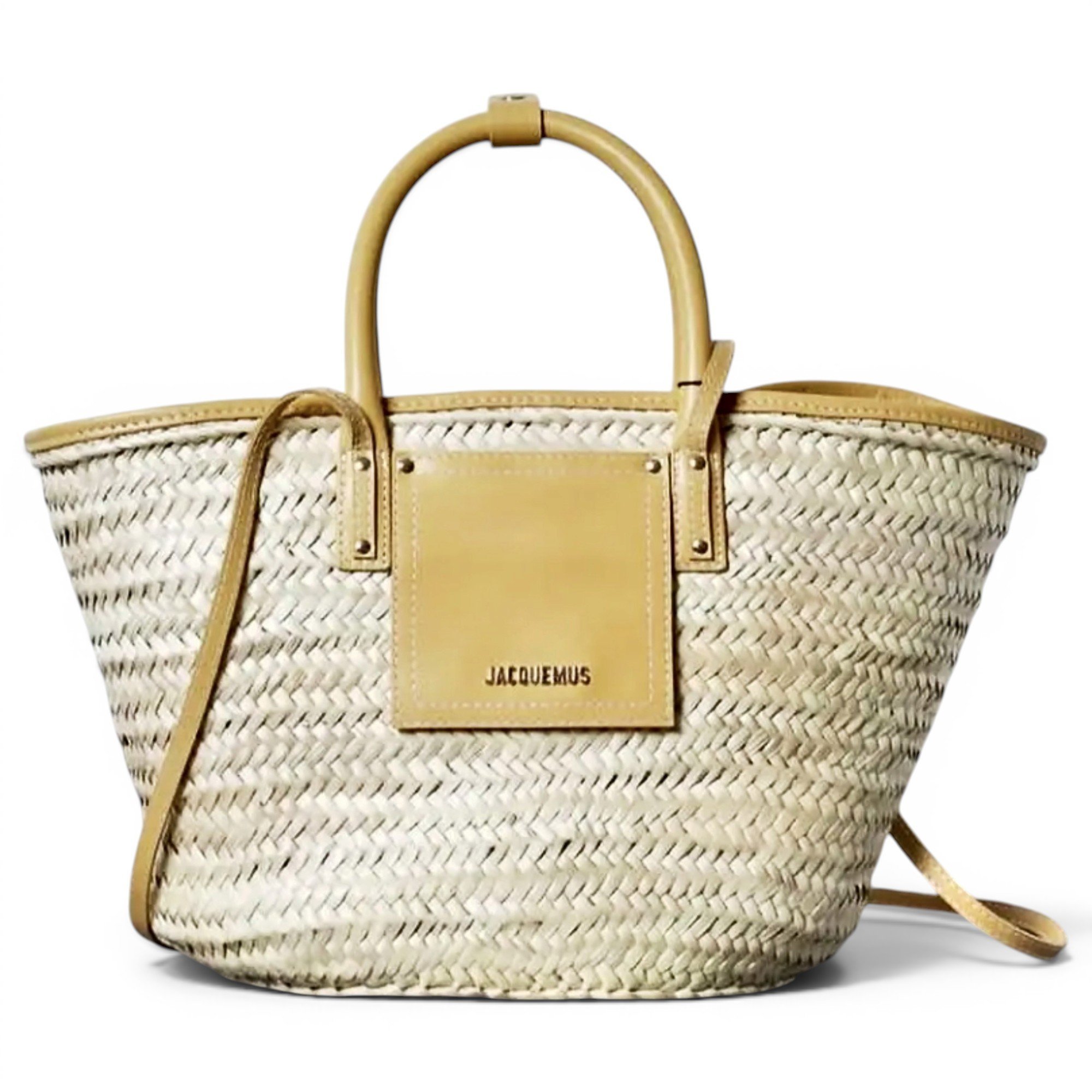 Le Grand Panier leather handbag