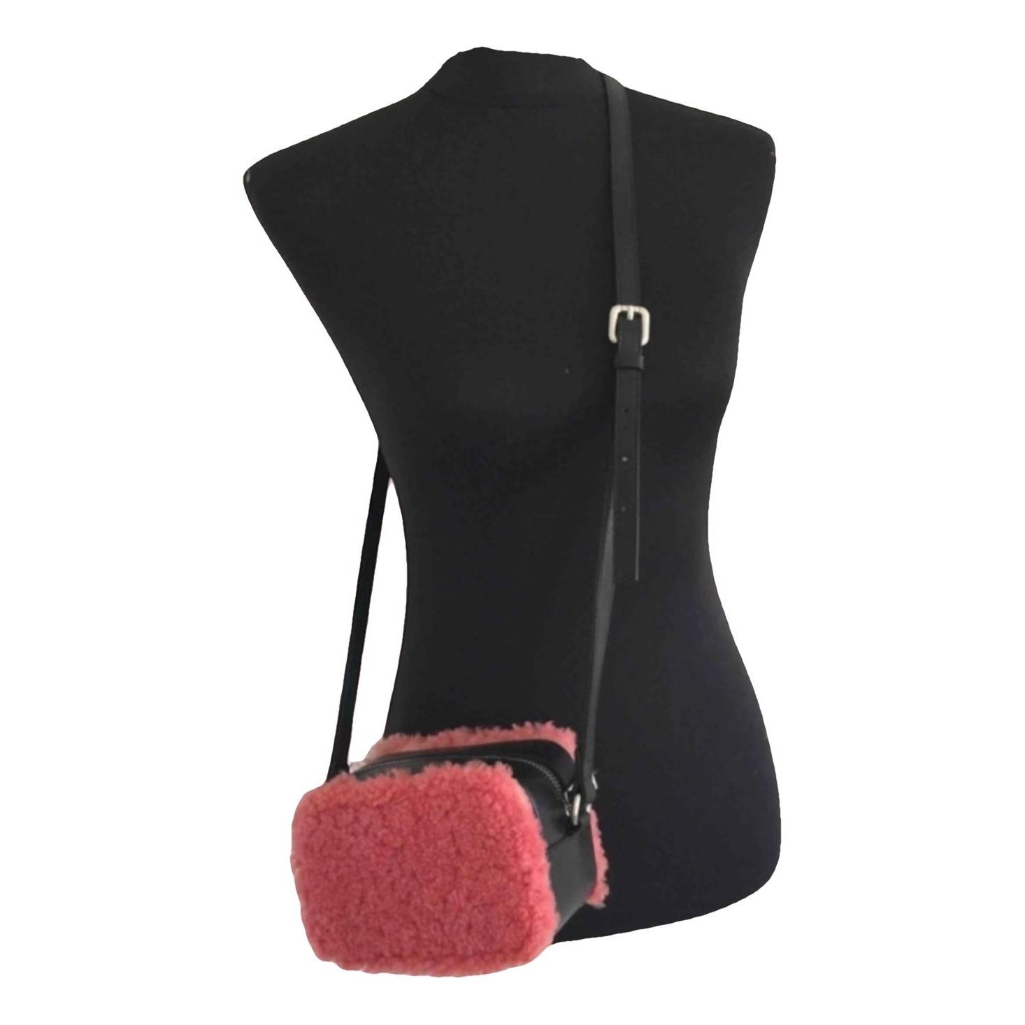 Sandro Leather clutch bag