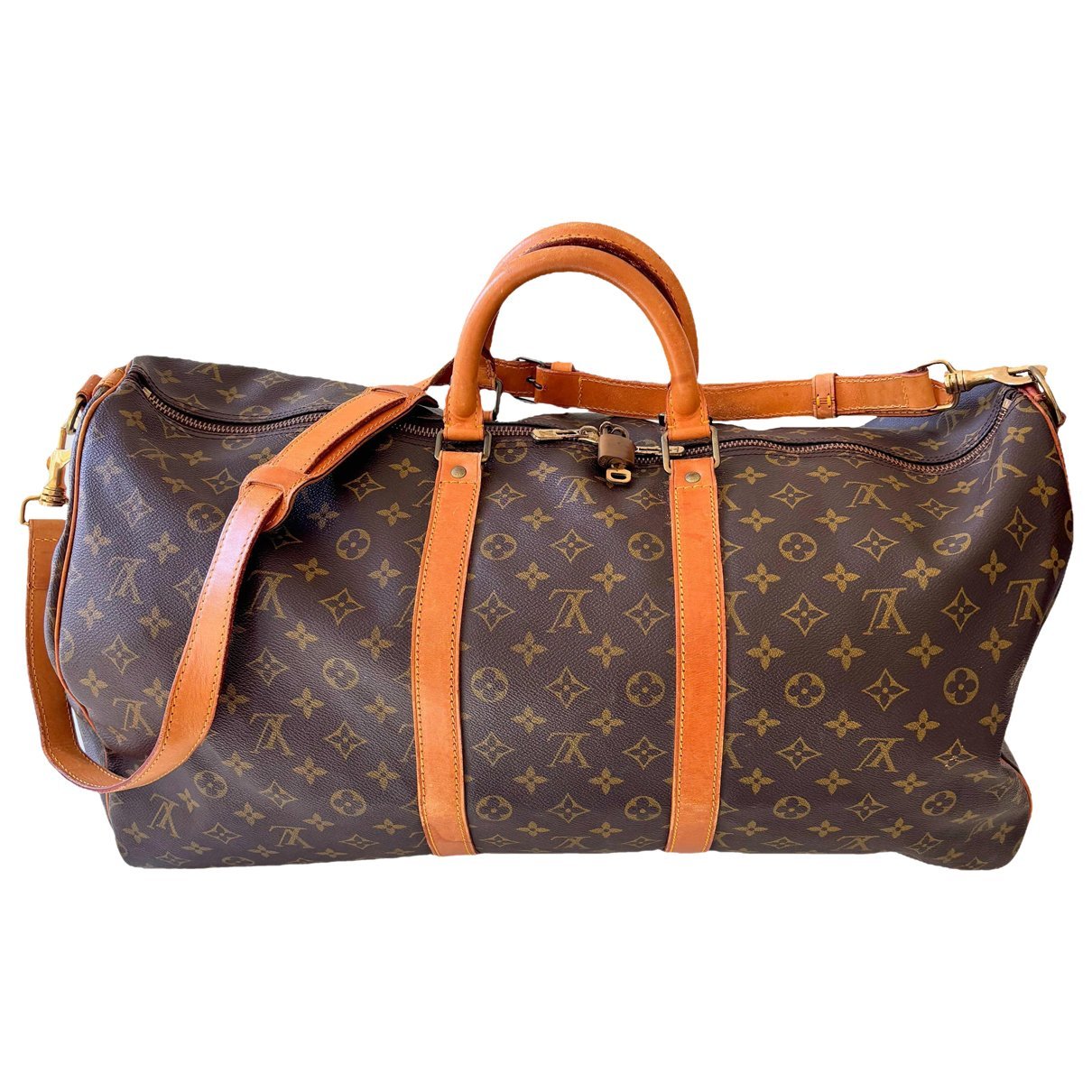 Keepall leather 48h bag