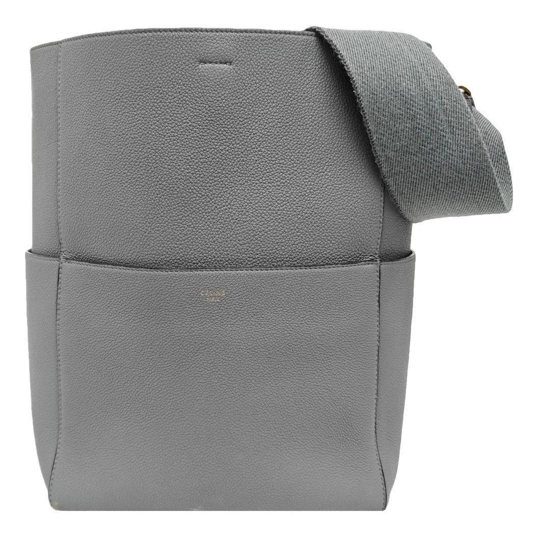 Seau Sangle leather tote