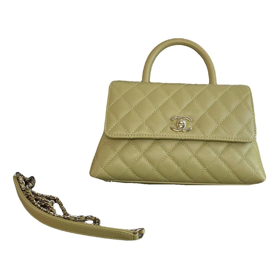 Coco Handle leather handbag