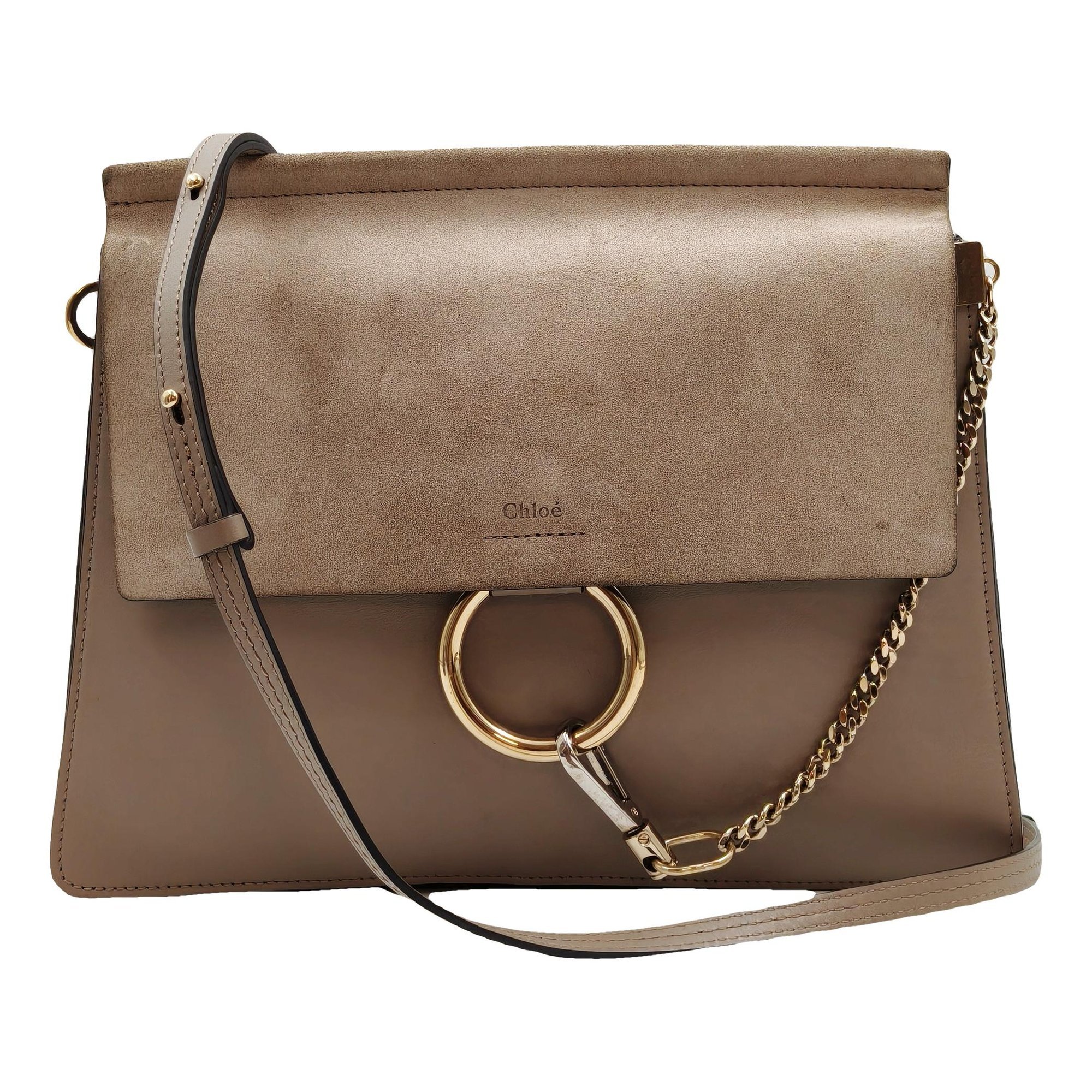Faye leather handbag