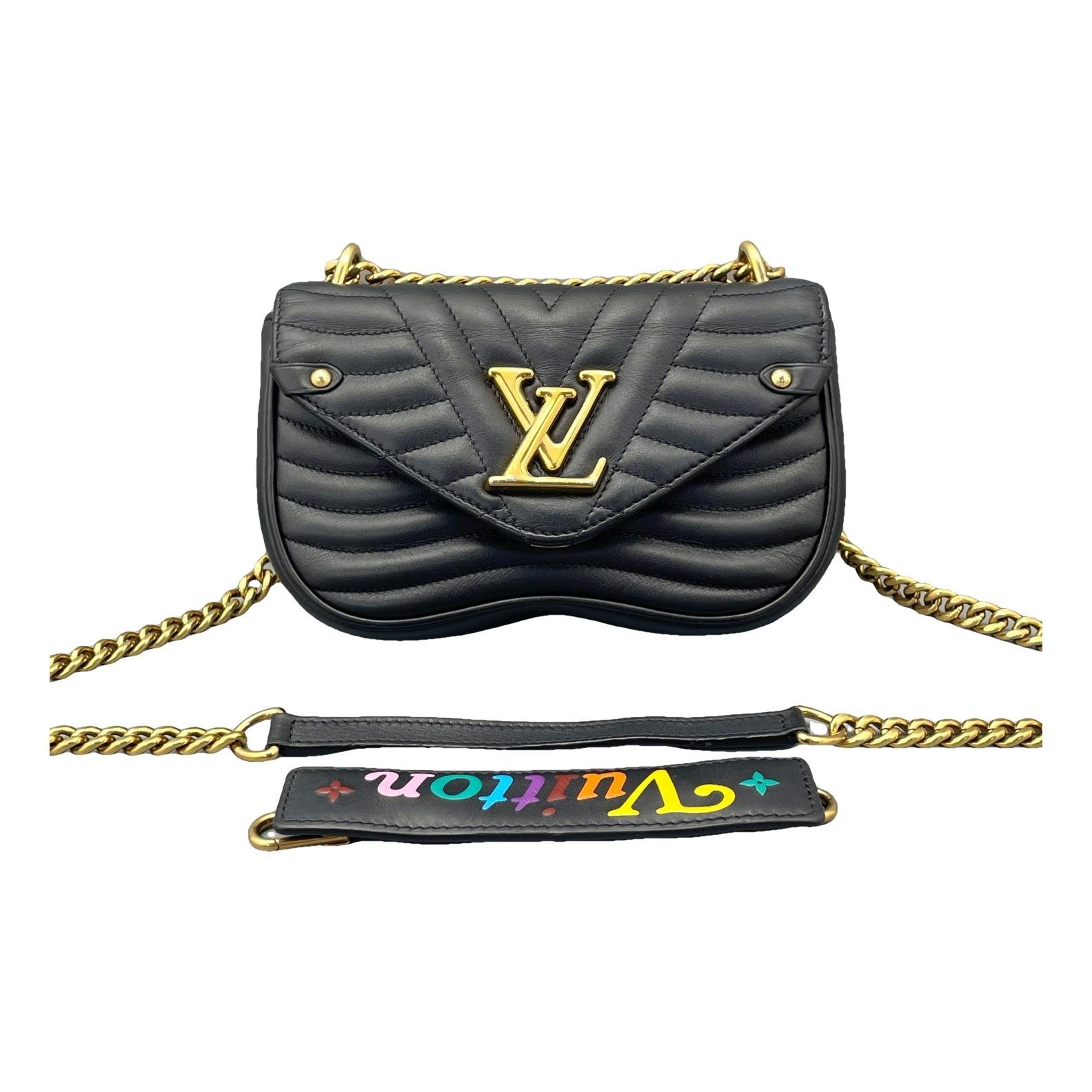 New Wave leather handbag