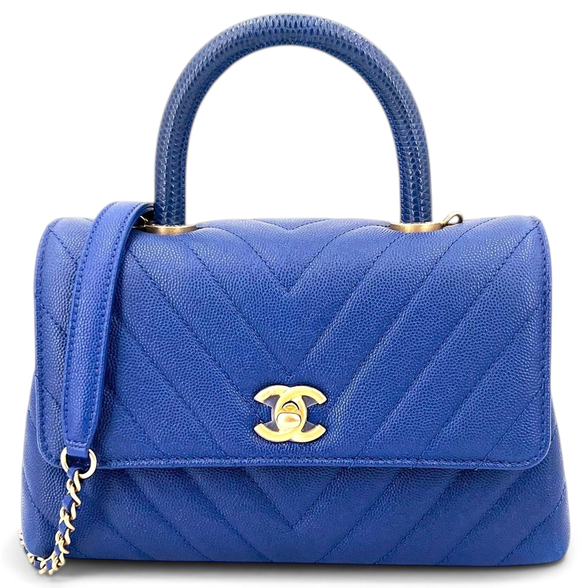 Coco Handle leather handbag