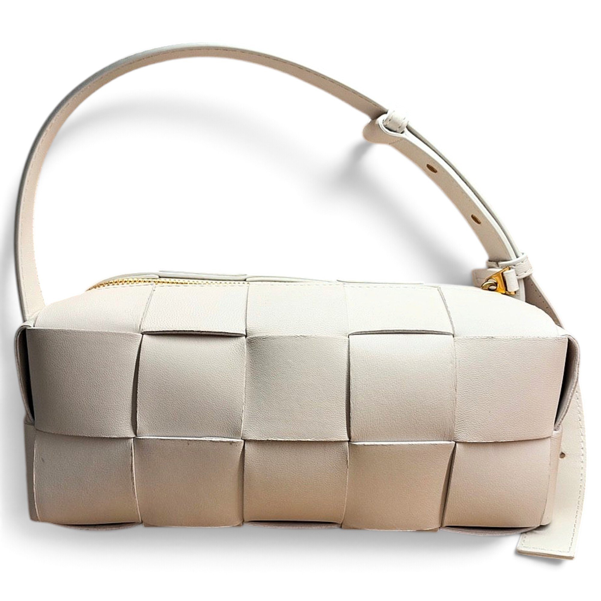 Brick Cassette leather handbag