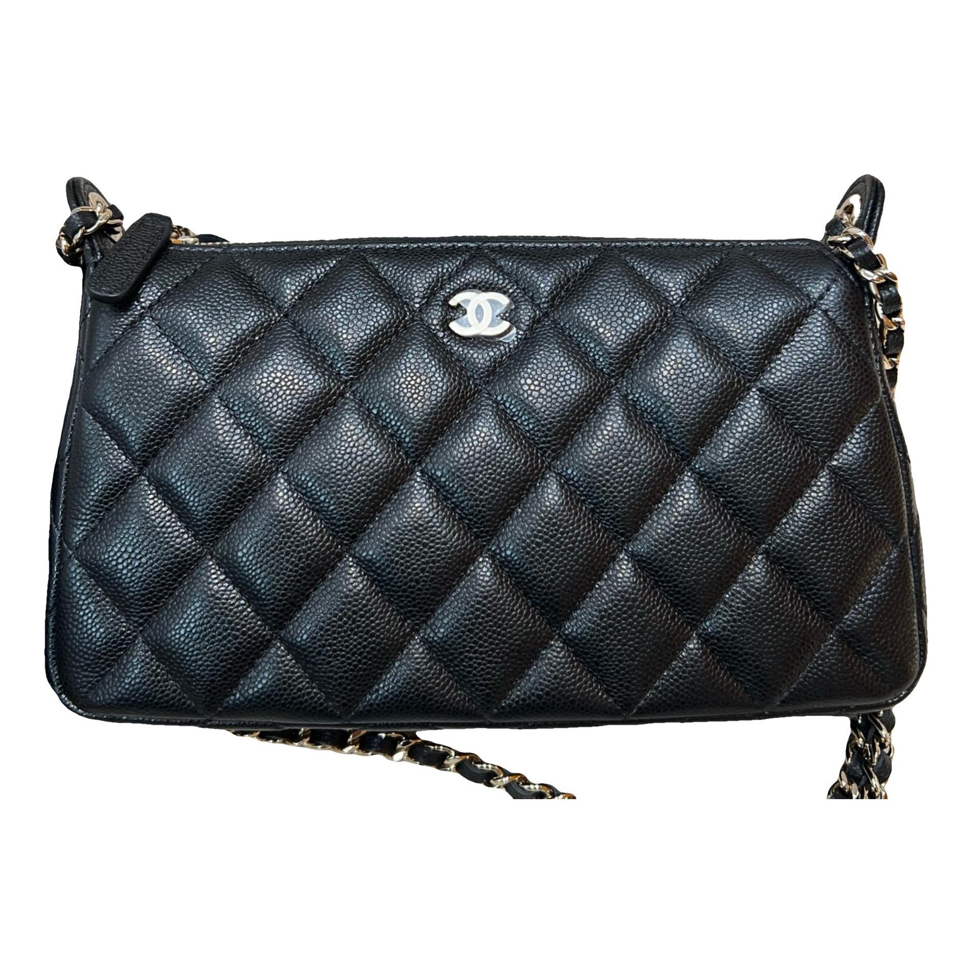 Wallet On Chain Timeless/Classique leather handbag