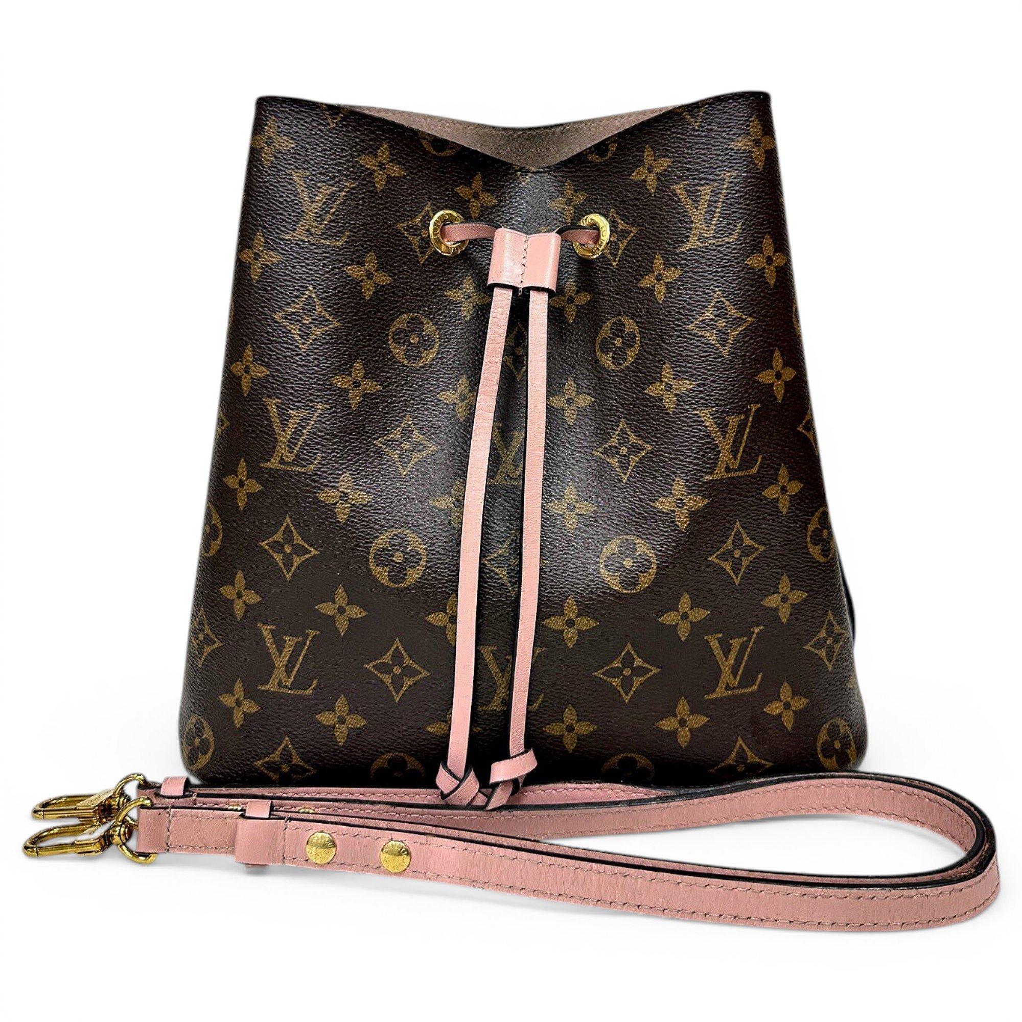 Nano Noé leather handbag