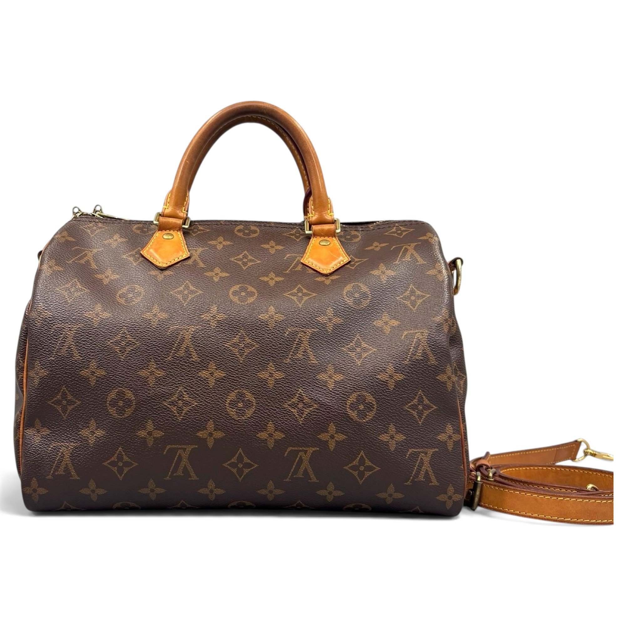 Speedy Bandoulière leather handbag