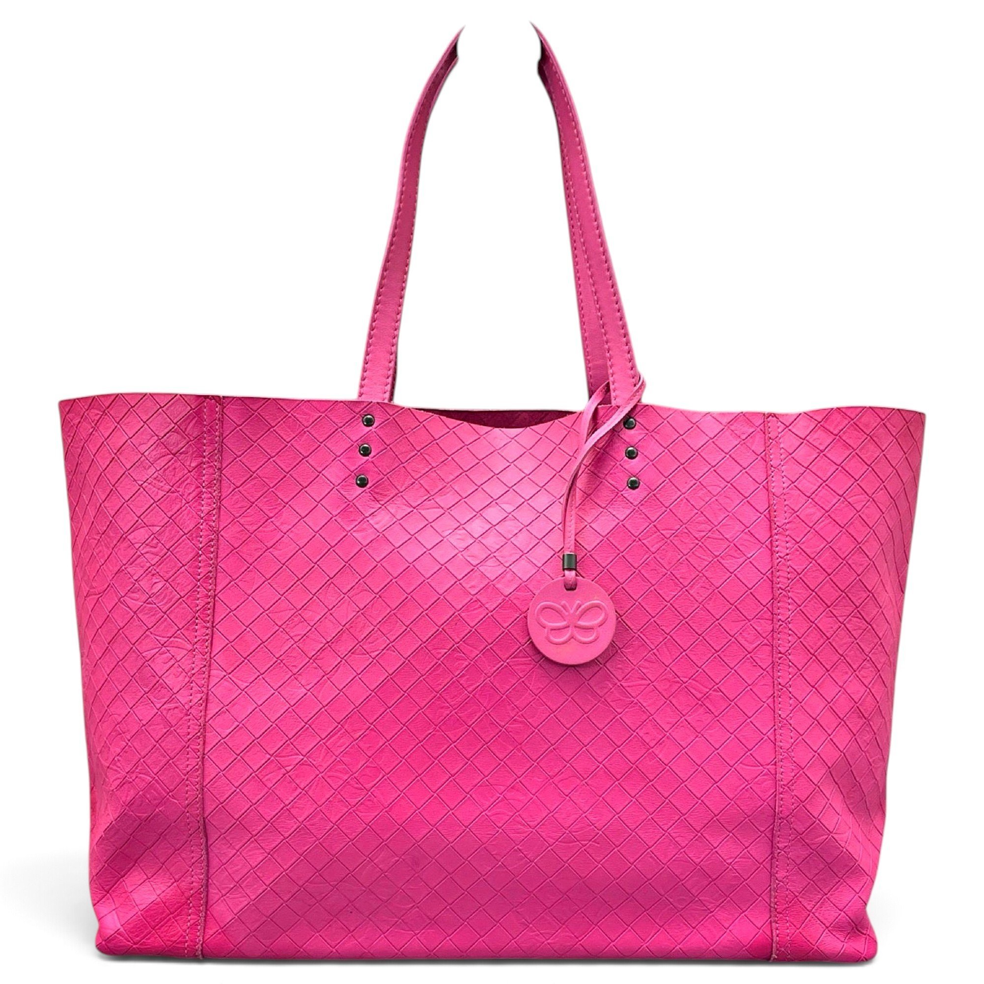 Leather tote