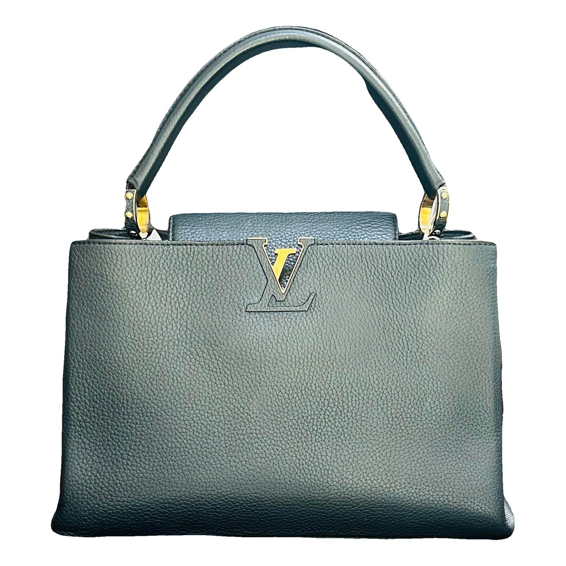 Capucines leather handbag