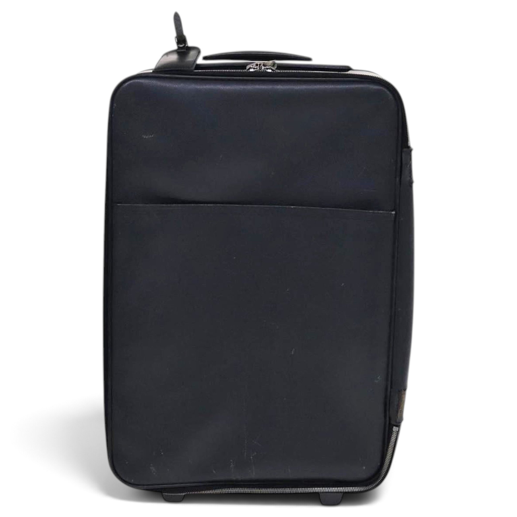 Leather travel bag