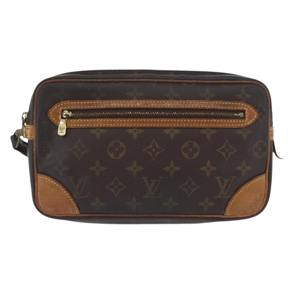 Marly Dragonne leather clutch bag
