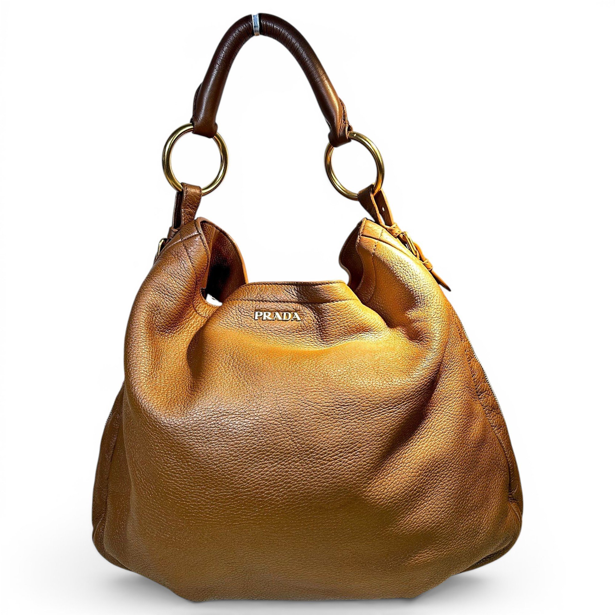 Leather handbag