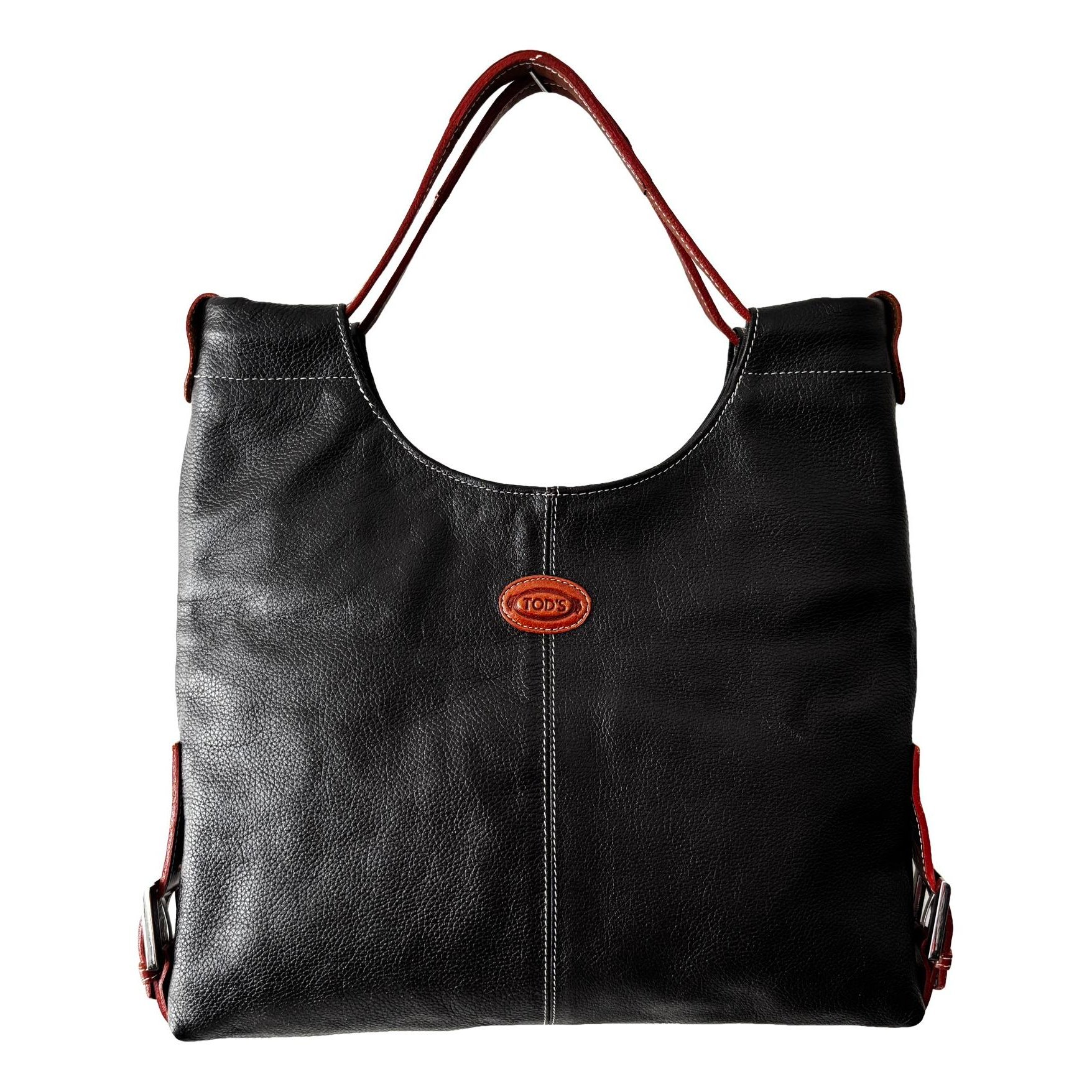Leather tote